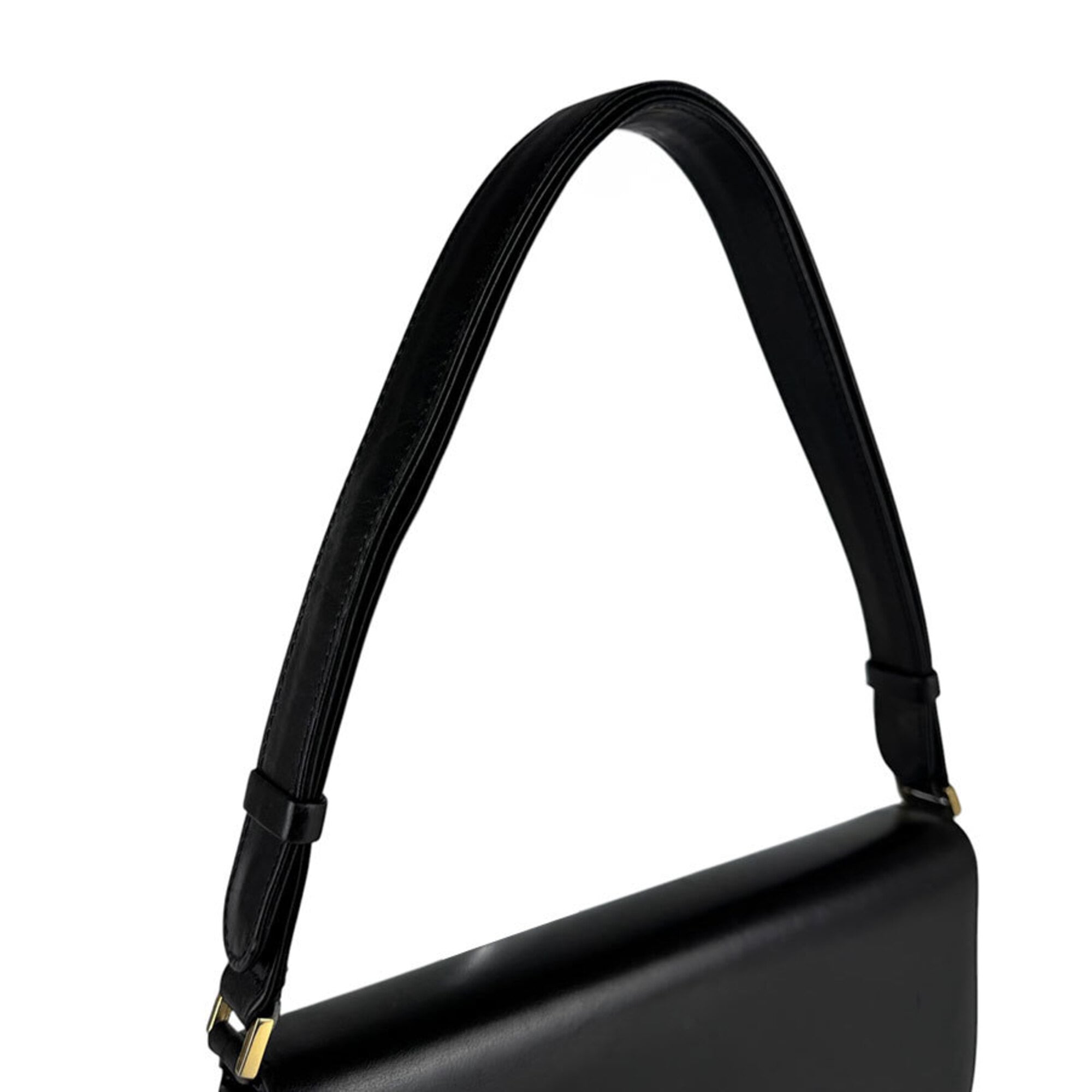 Gucci Black Leather Shoulder Bag (Pre-Owned)
