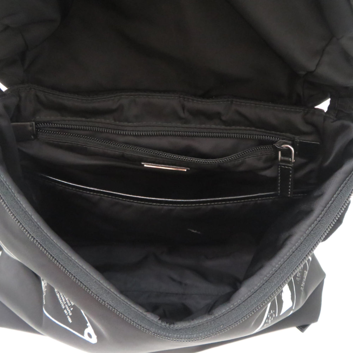 Prada Black Nylon Backpack (Pre-Owned)