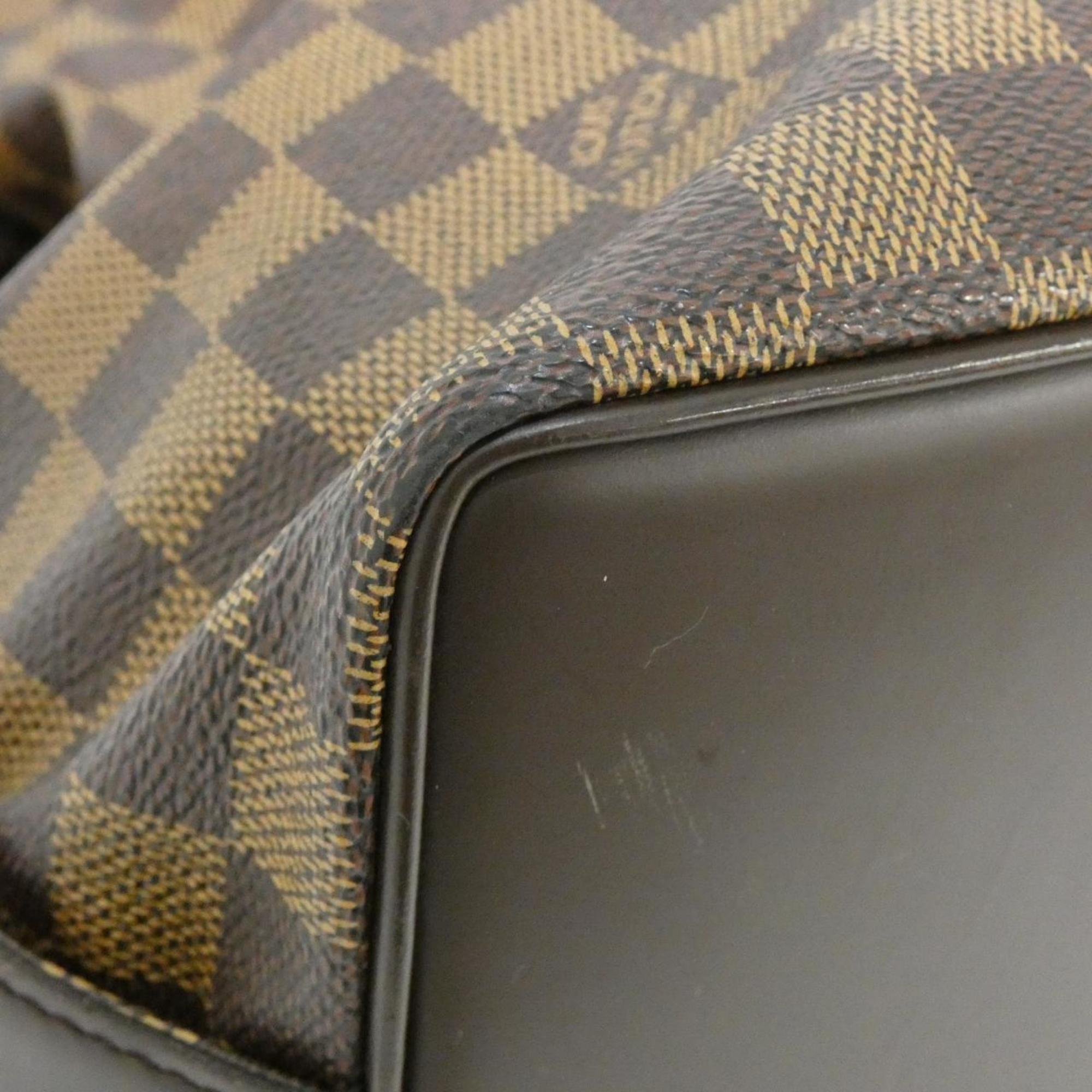 Louis Vuitton Ebene Coated Canvas Shoulder Bag (Pre-Owned)