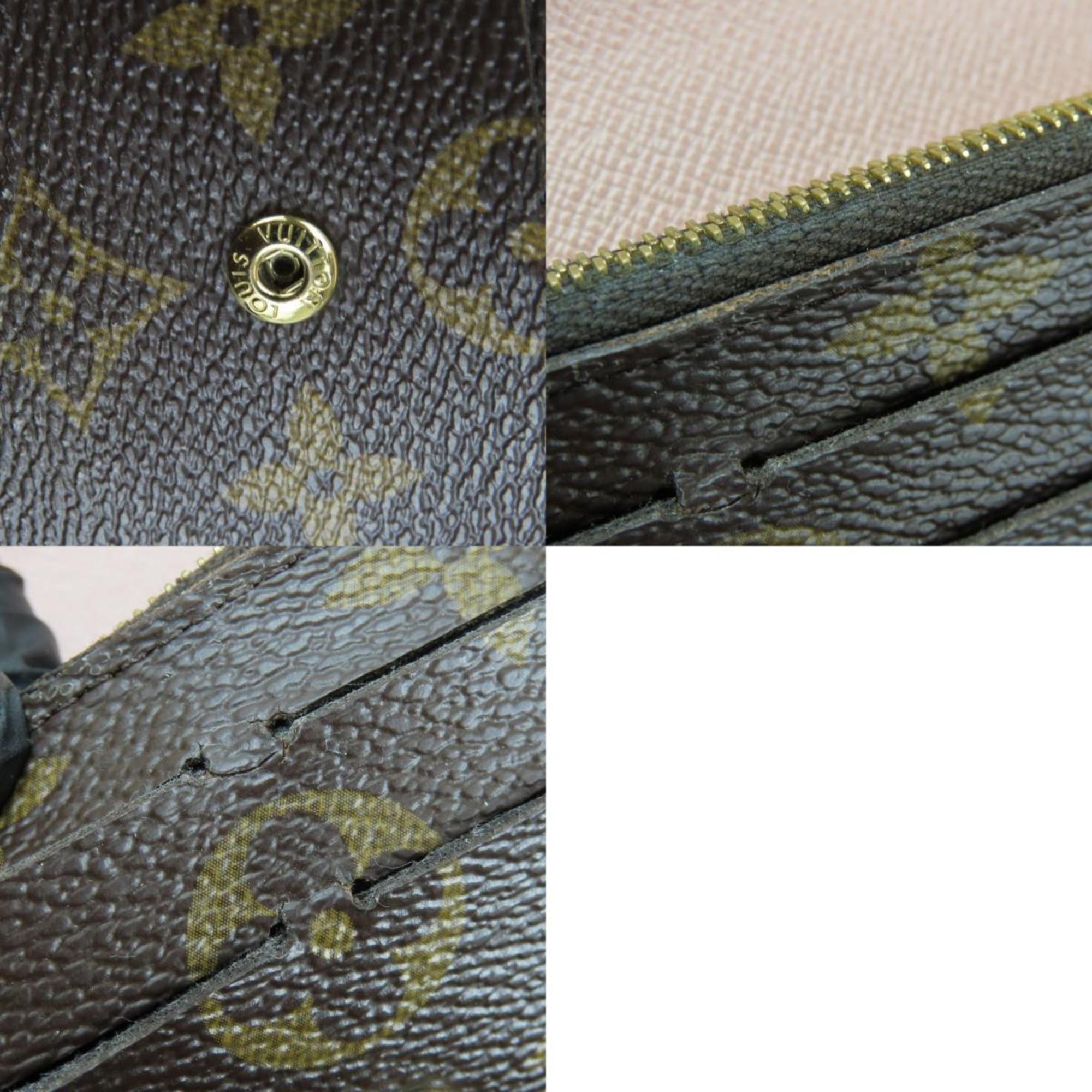 Louis Vuitton Brown Rose Ballerine Monogram Long Wallet (Bi-Fold) (Pre-Owned)