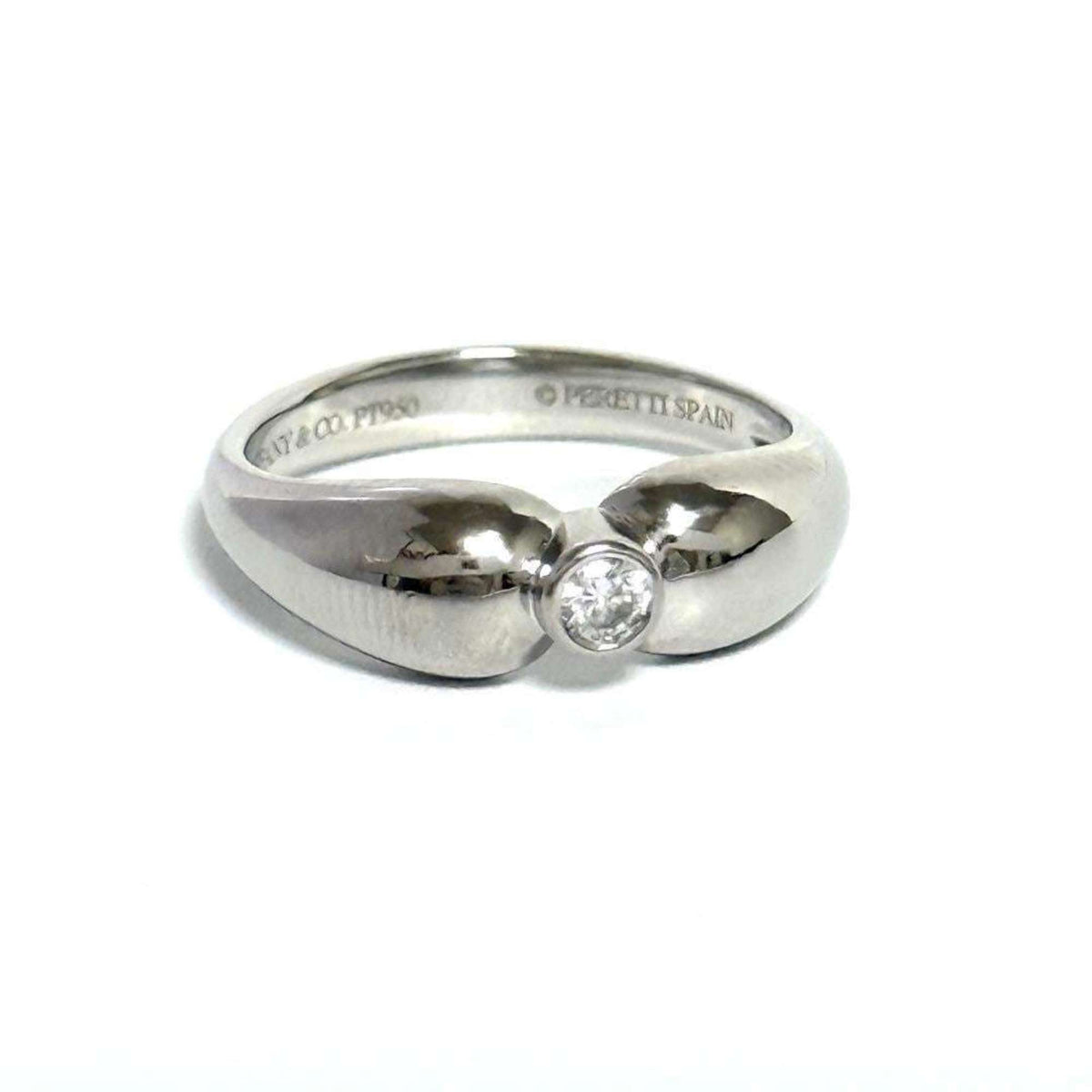 Tiffany Platinum Band Ring (Pre-Owned)