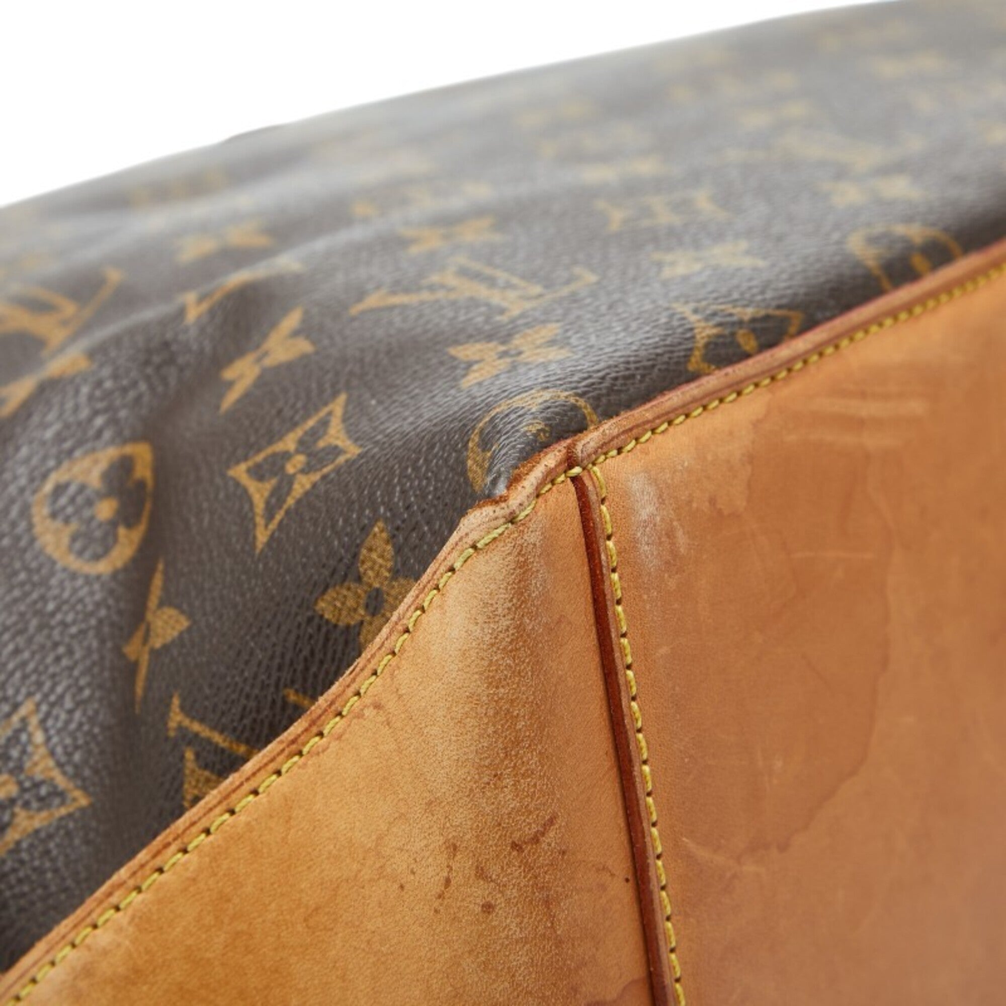 Louis Vuitton Brown Pvc Leather Tote Bag (Pre-Owned)