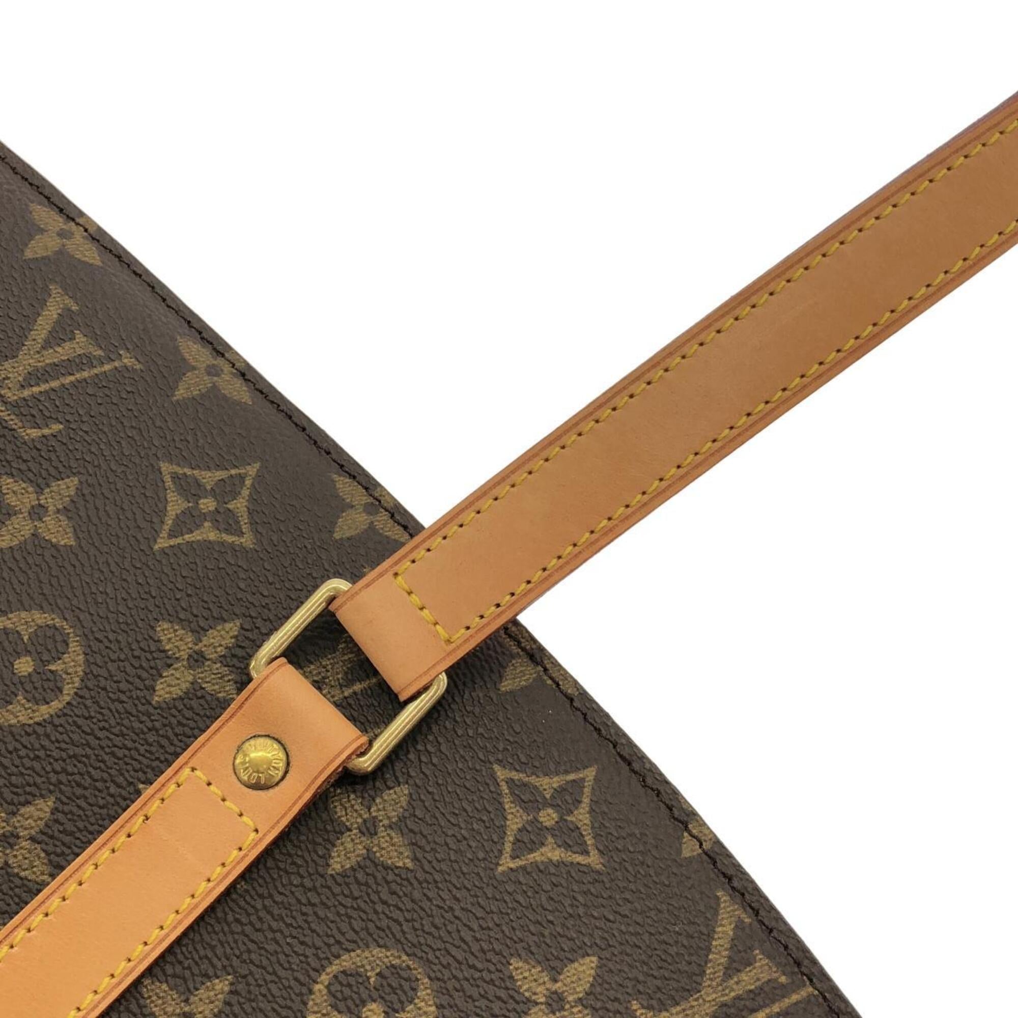Louis Vuitton Brown Coated Canvas Handbag (Pre-Owned)