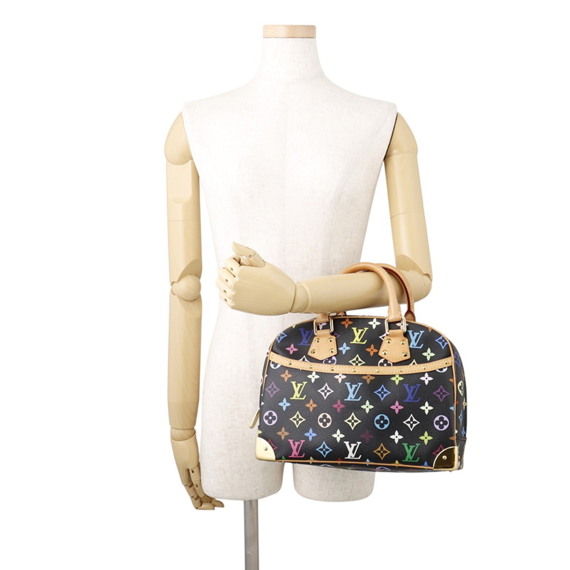 Louis Vuitton Monogram Multicolore Beige Black Noir Monogram Multicolore Handbag (Pre-Owned)