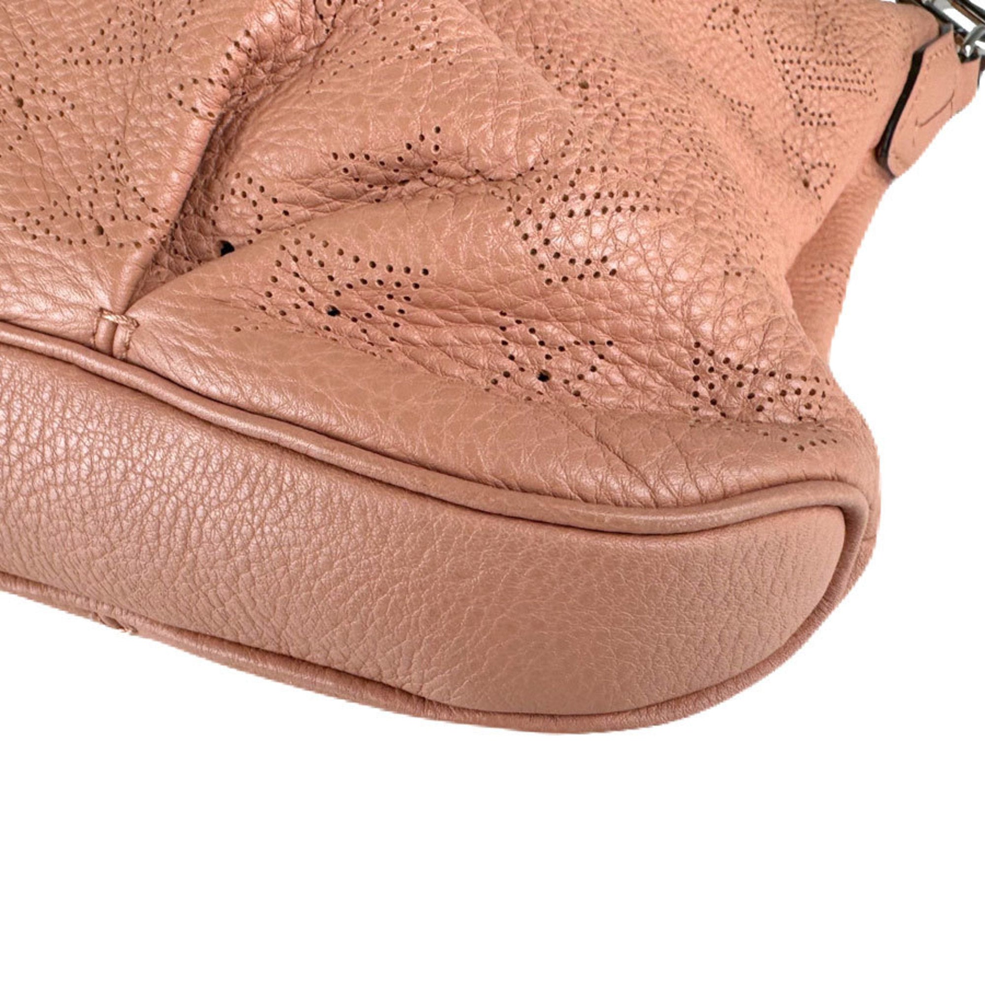 Louis Vuitton Rose Poudre Mahina Leather Handbag Shoulder Bag (Pre-Owned)