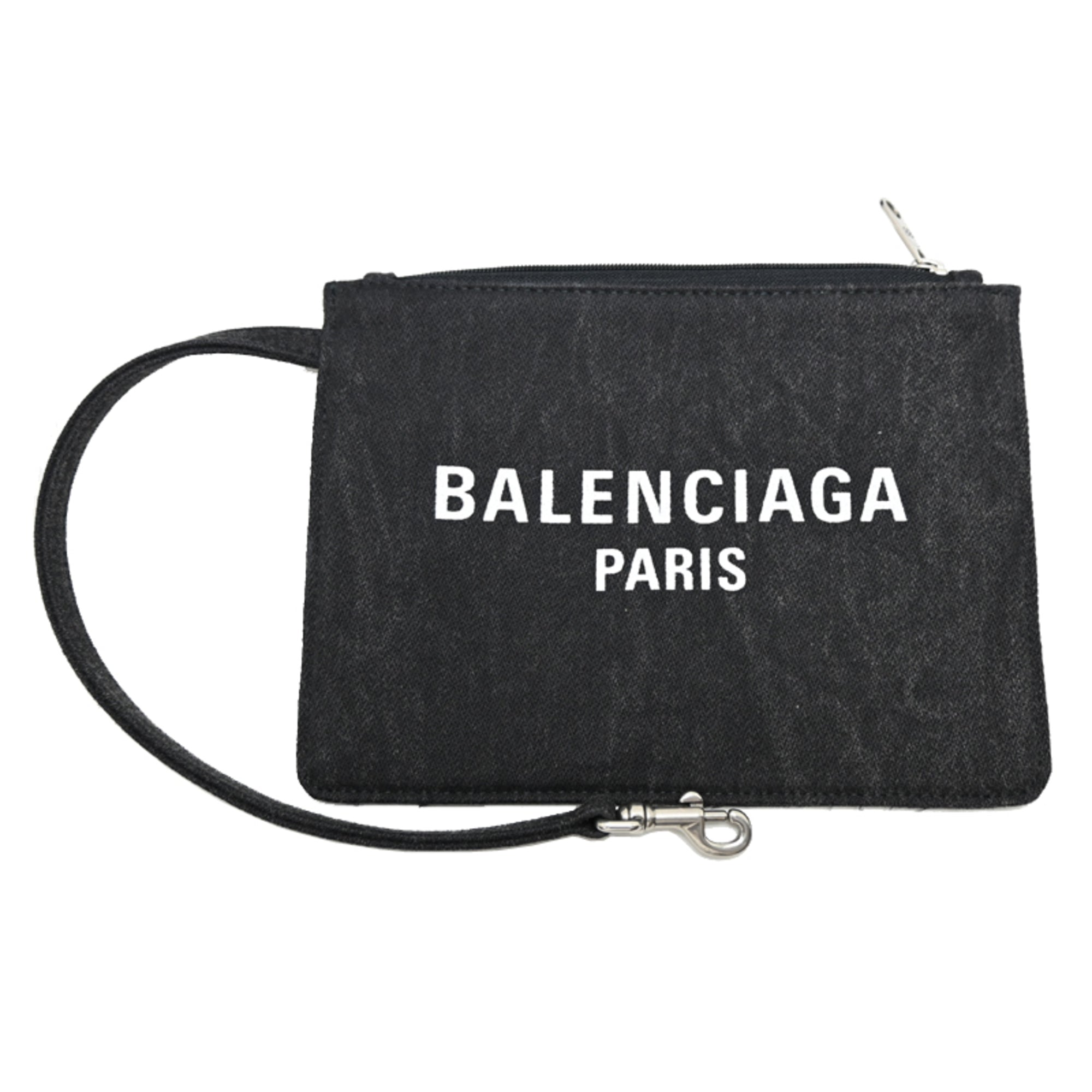 Balenciaga Black Denim Tote Bag (Pre-Owned)