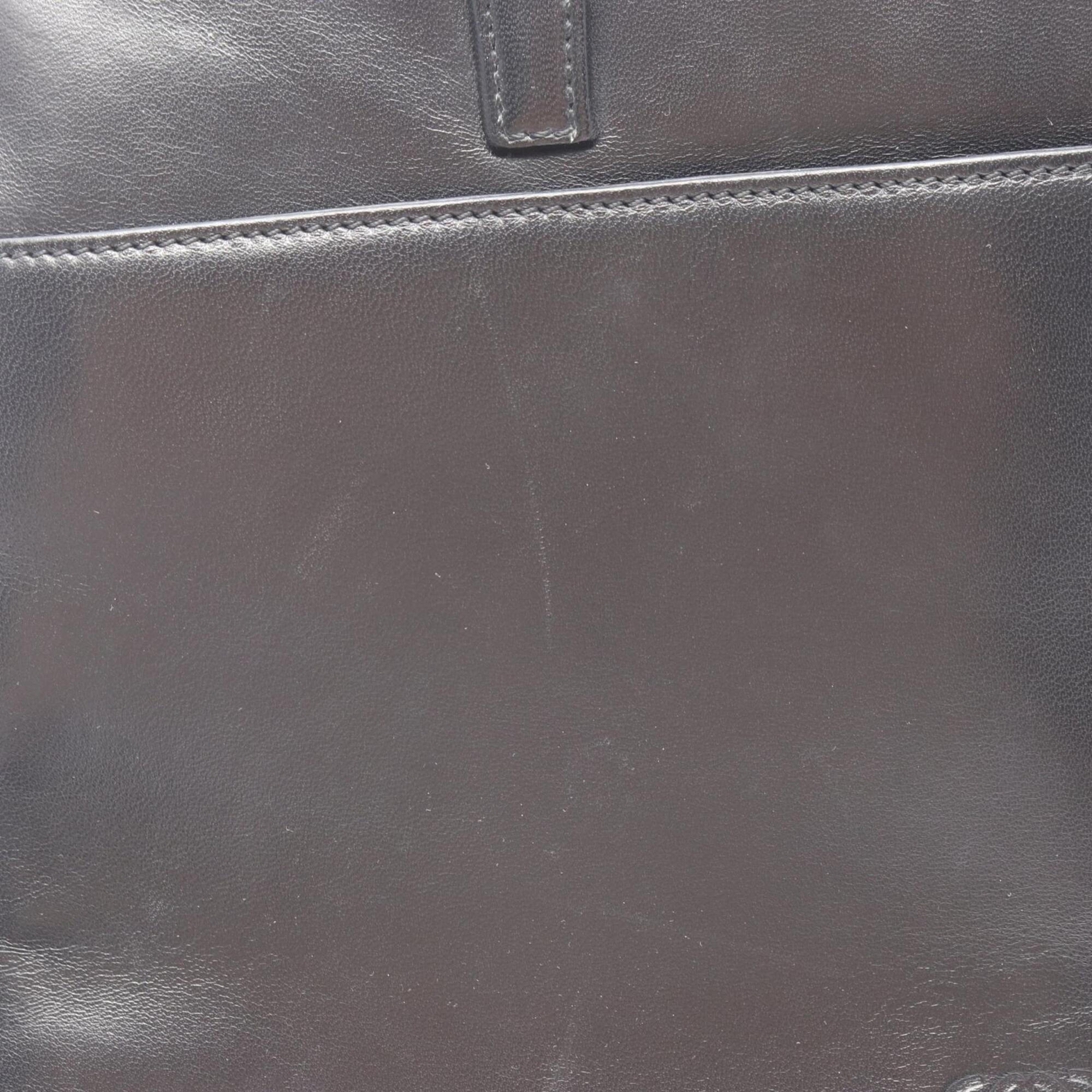 Loewe Black Leather Handbag (Pre-Owned)