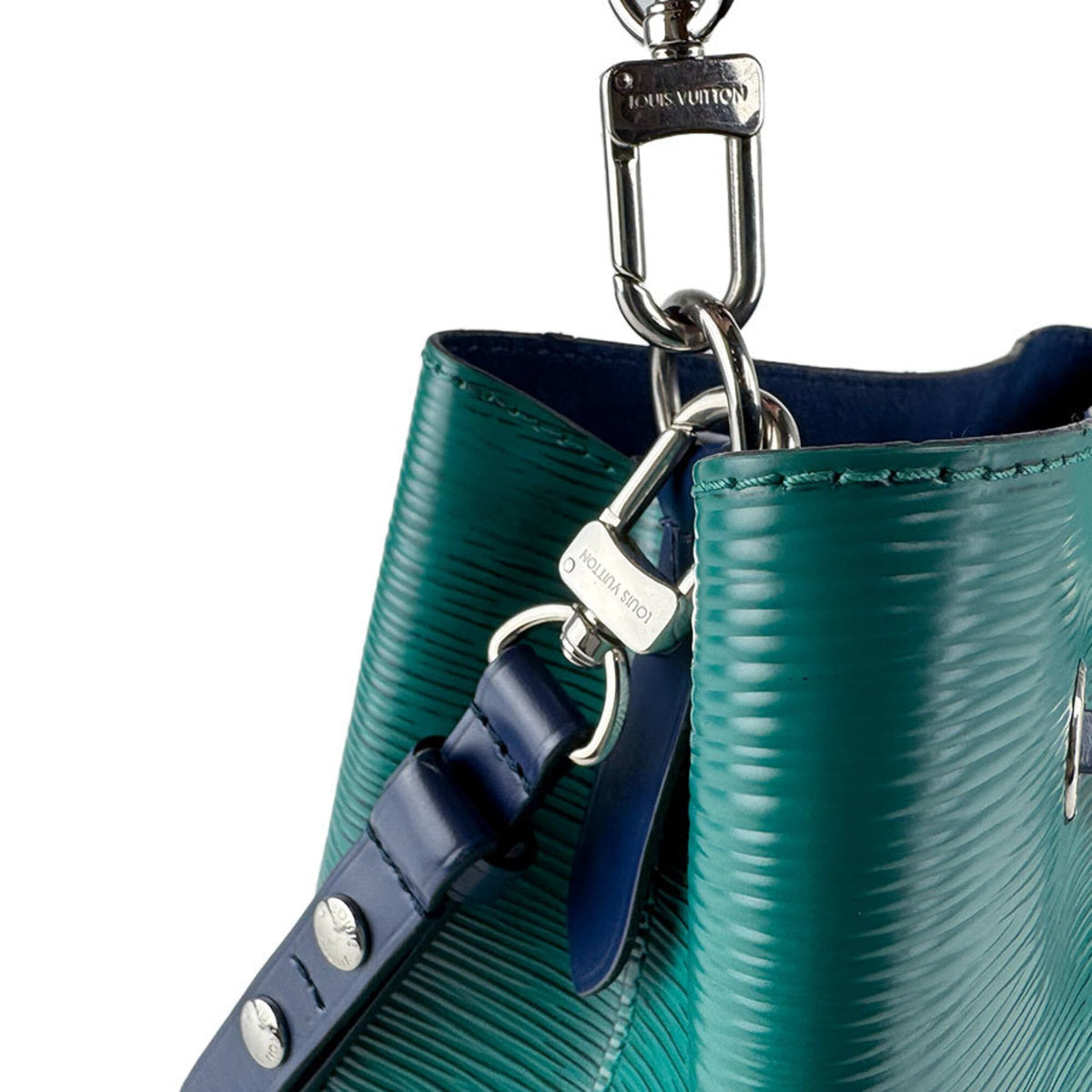 Louis Vuitton Green Navy Epi Leather Handbag Shoulder Bag (Pre-Owned)