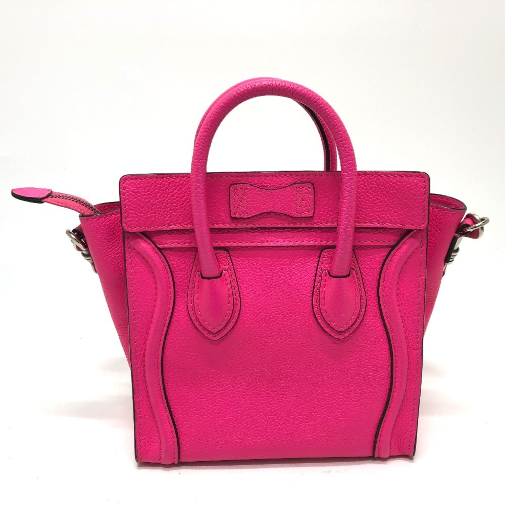 Celine Pink Leather Handbag (Pre-Owned)