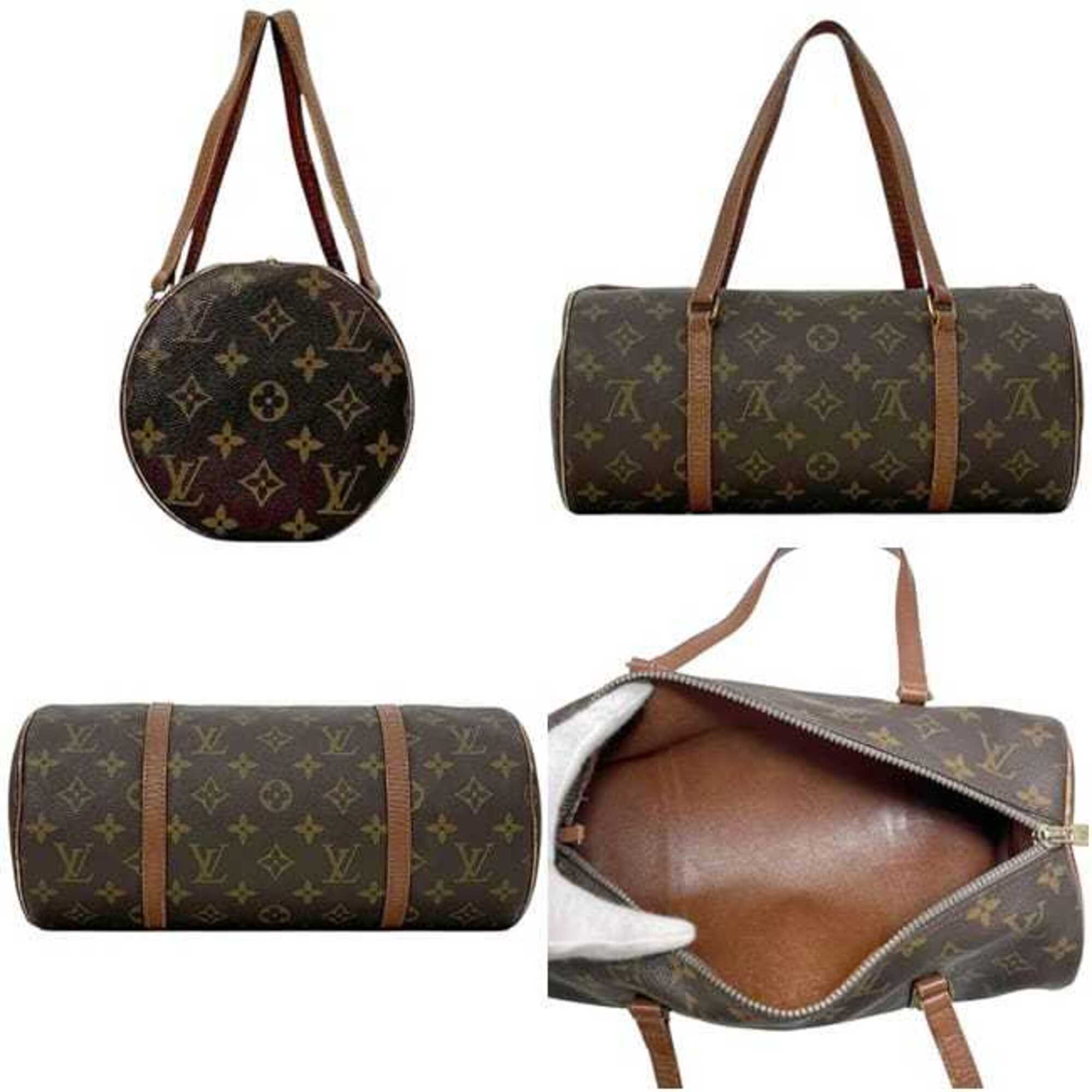 Louis Vuitton Brown Monogram Handbag Pouch (Pre-Owned)