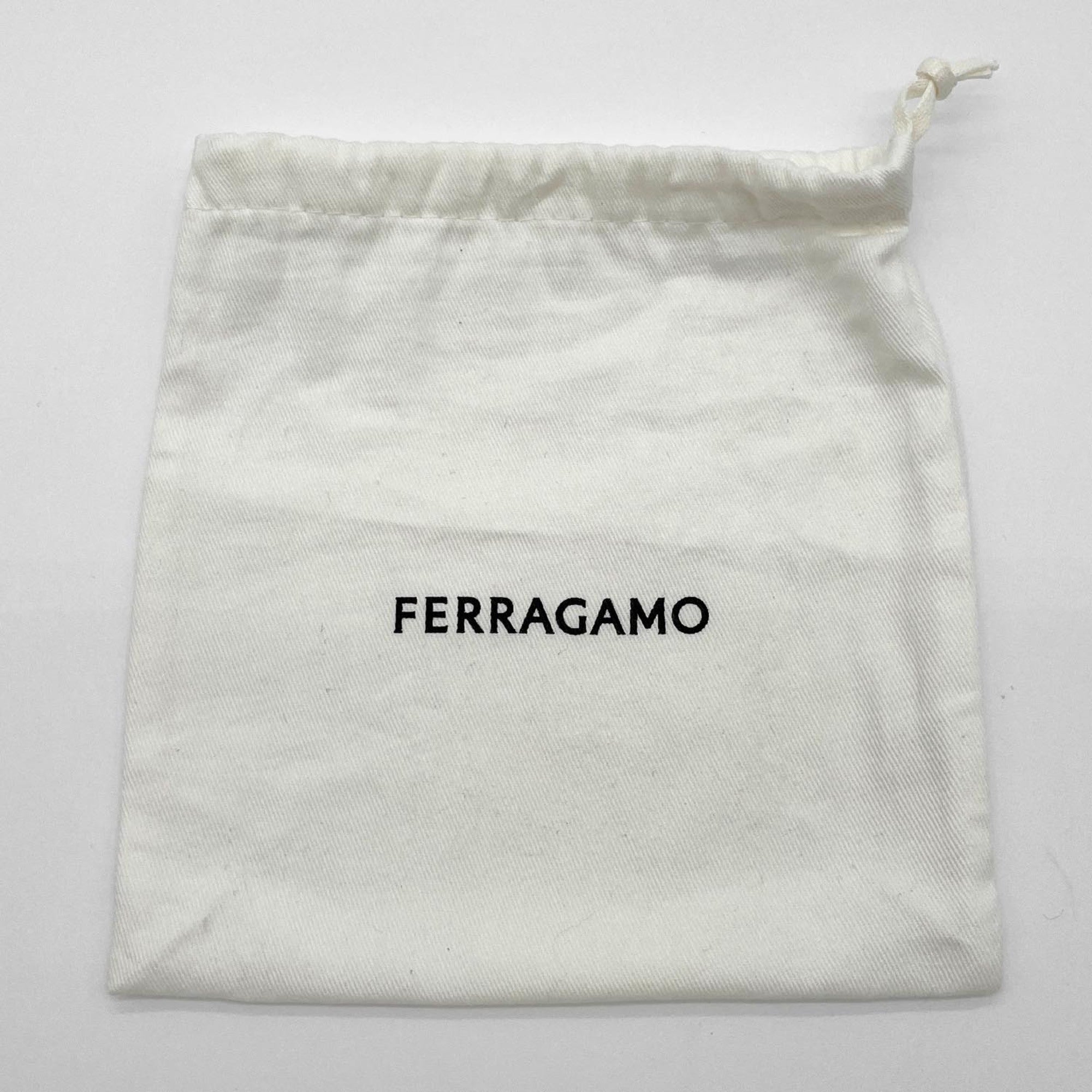 Salvatore Ferragamo Black Metal Leather Shoulder Bag (Pre-Owned)