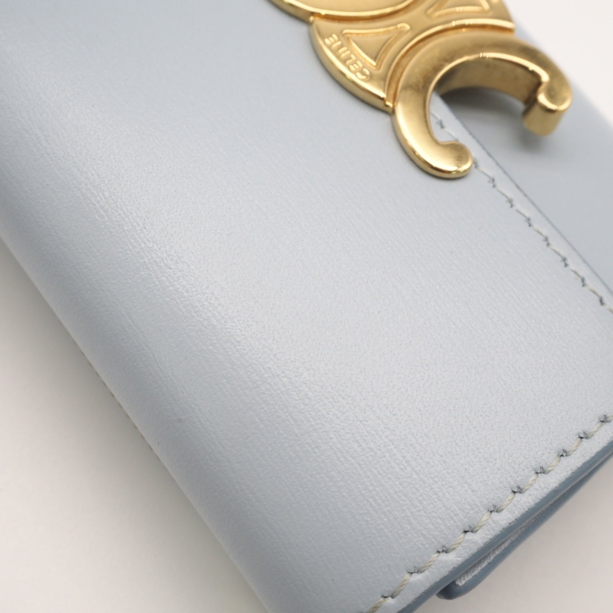 Celine Blue Wallet (Tri-Fold) (Pre-Owned)