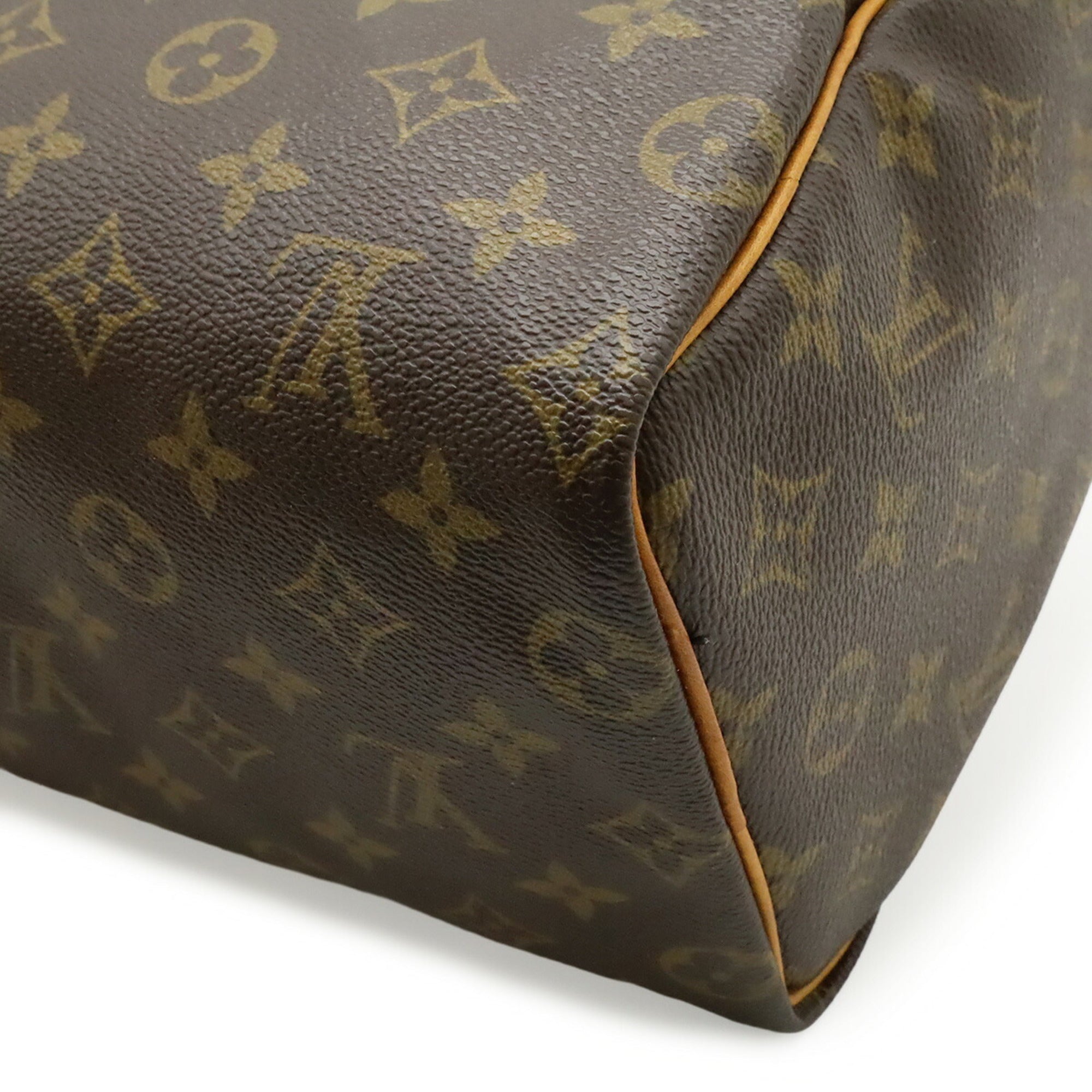 Louis Vuitton Brown Monogram Canvas Pvc Coated Canvas Handbag (Pre-Owned)