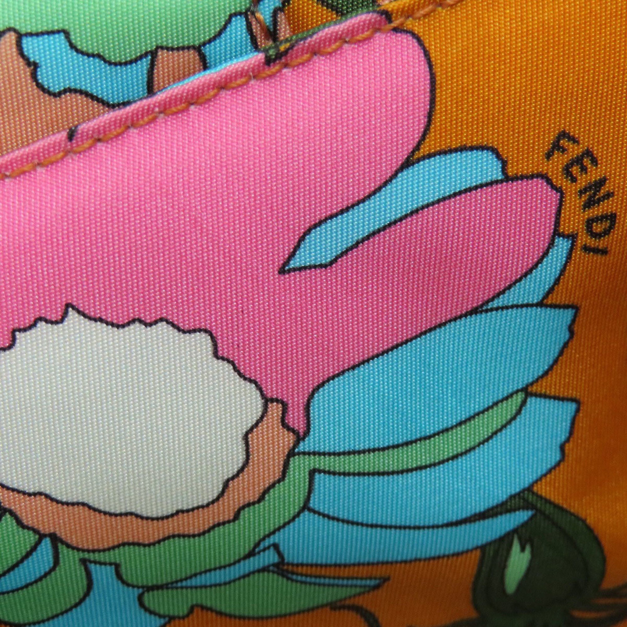Fendi Orange Nylon Fanny Pack (Pre-Owned)