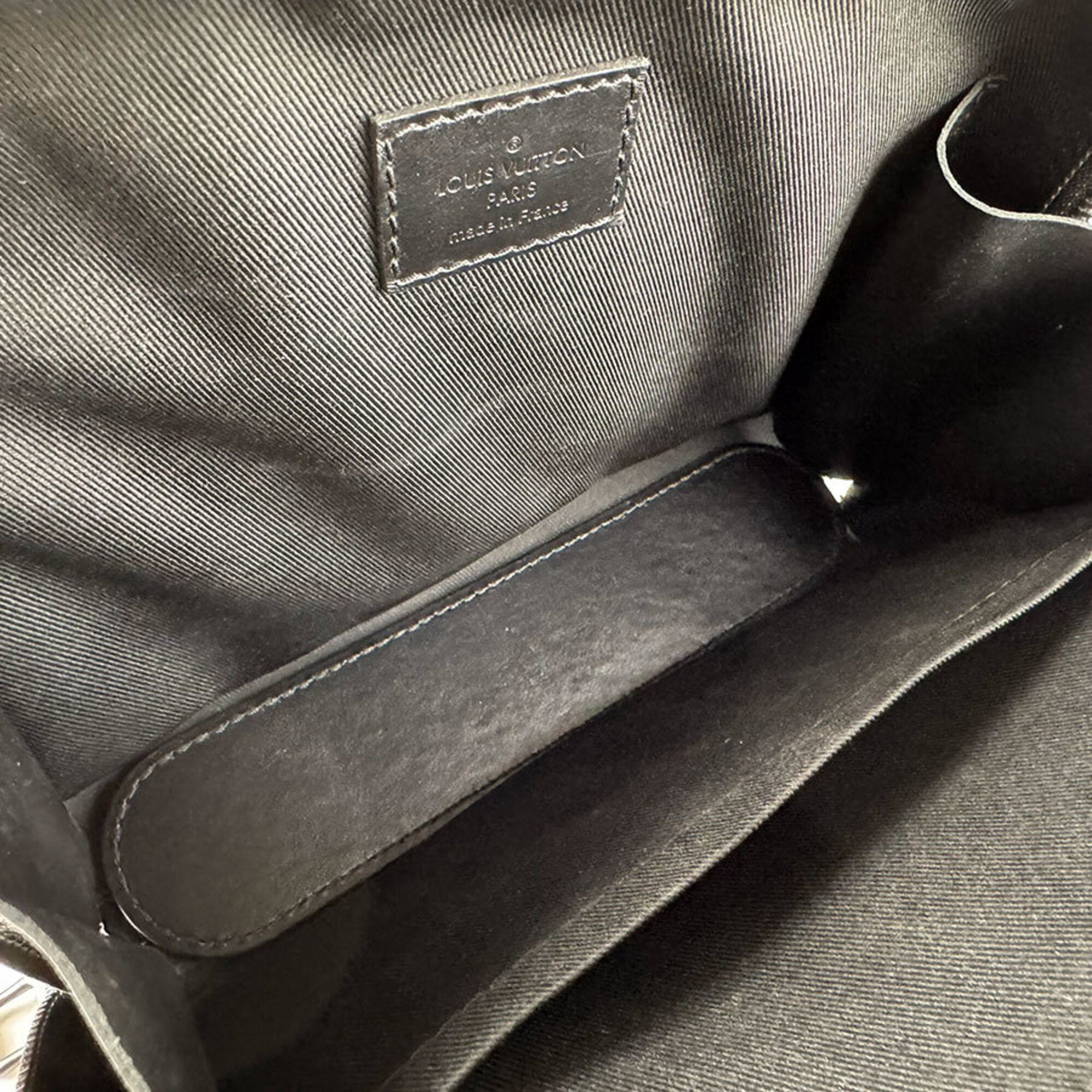 Louis Vuitton Black Brown Monogram Macassar Shoulder Bag (Pre-Owned)