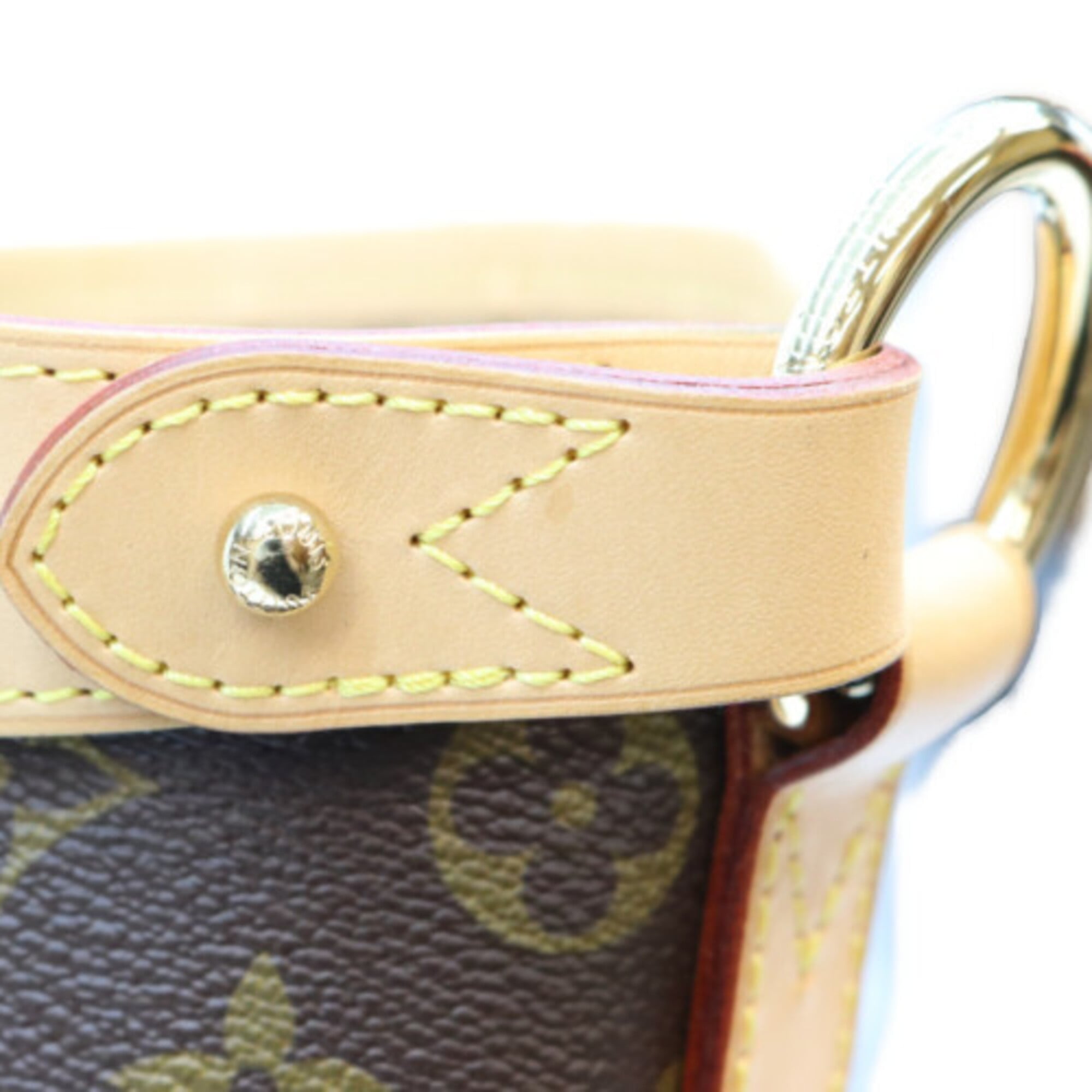 Louis Vuitton Brown Monogram Shoulder Bag (Pre-Owned)