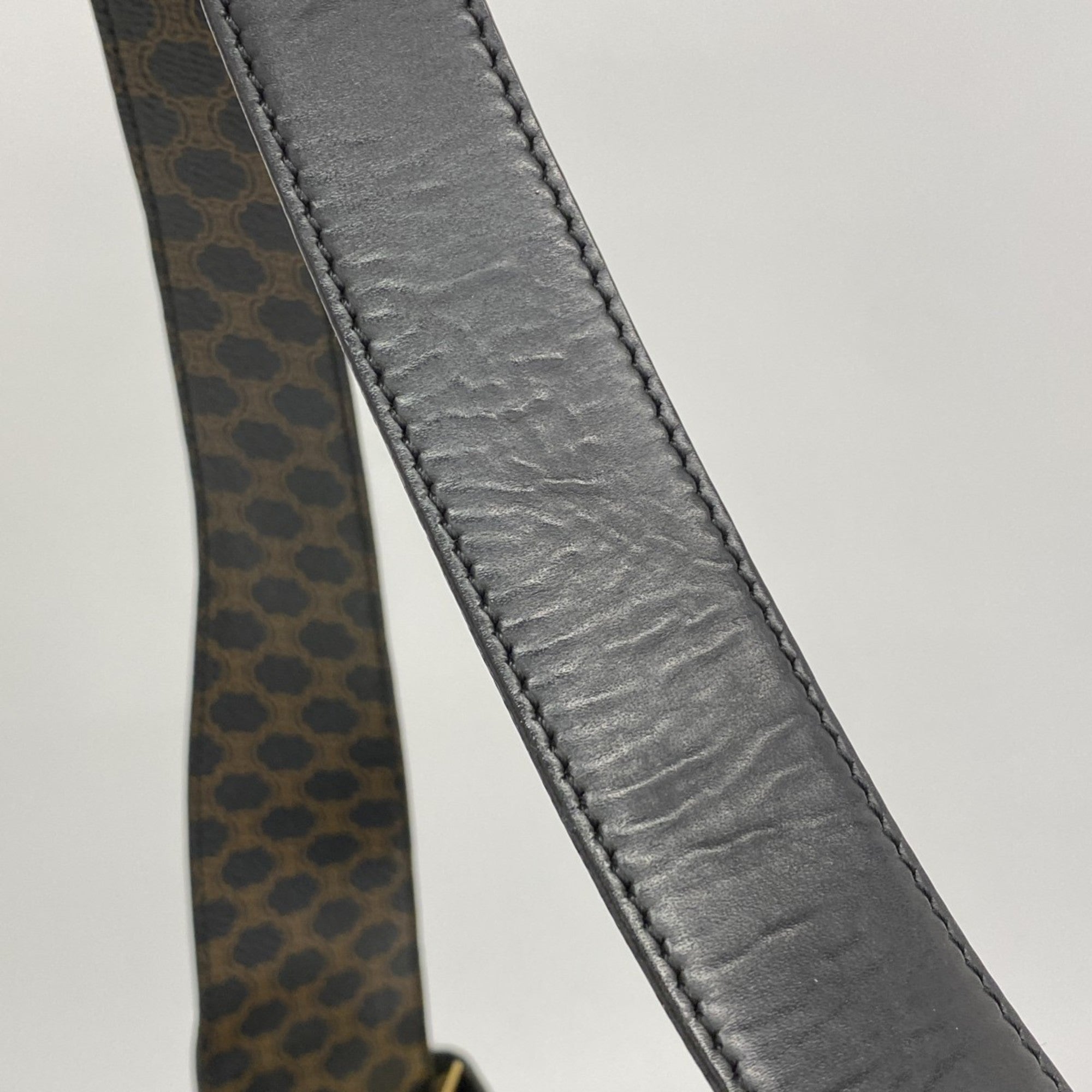 Celine Black Pvc Shoulder Bag (Pre-Owned)