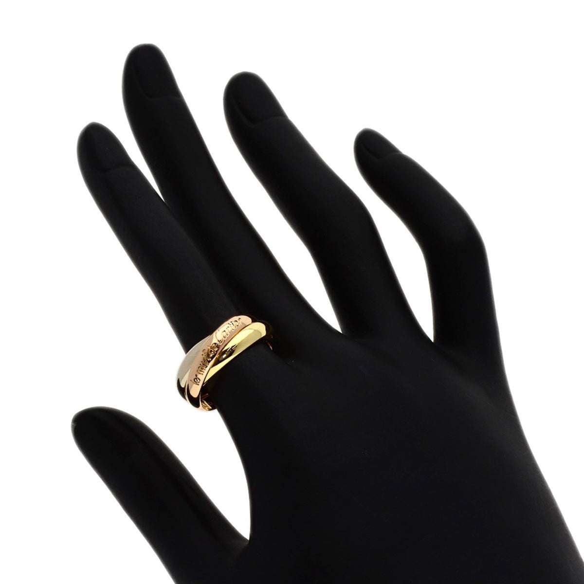 Cartier Trinity Yellow Gold (18K) Pink Gold (18K) White Gold (18K) Band Ring (Pre-Owned)