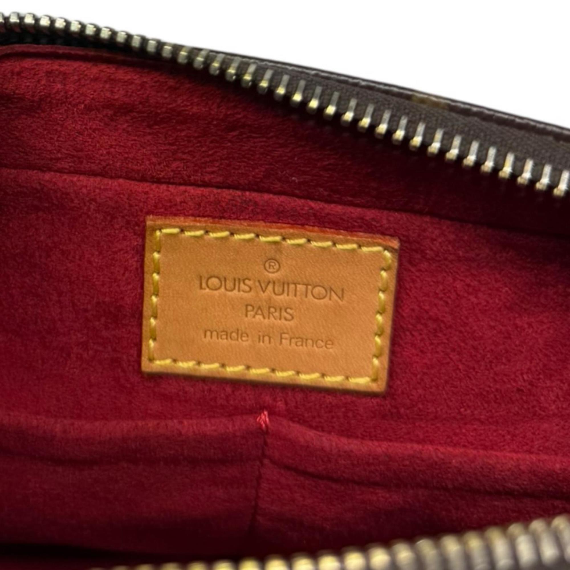 Louis Vuitton Brown Monogram Canvas Shoulder Bag (Pre-Owned)