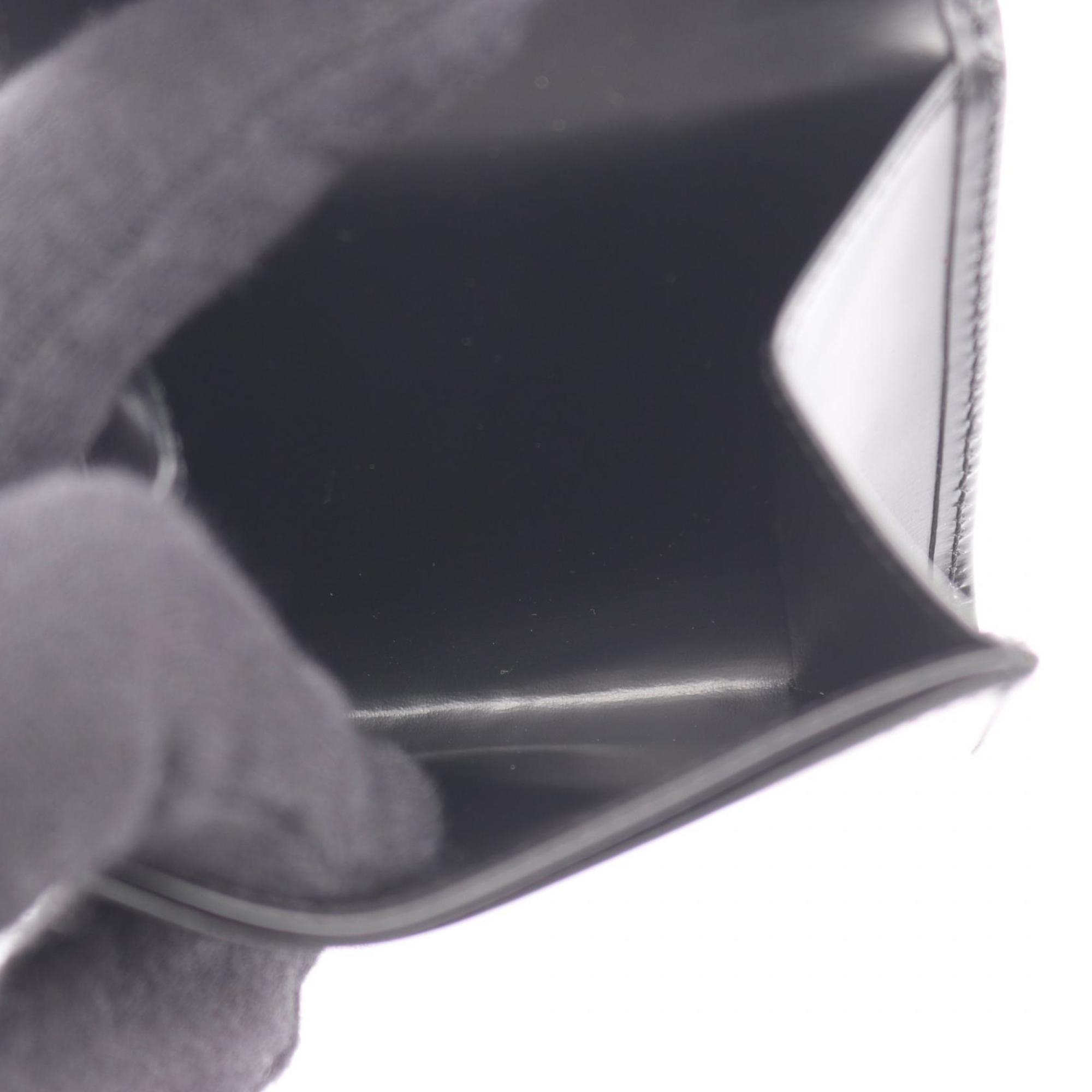 Cartier Black Leather Coin Purse/Coin Case (Pre-Owned)