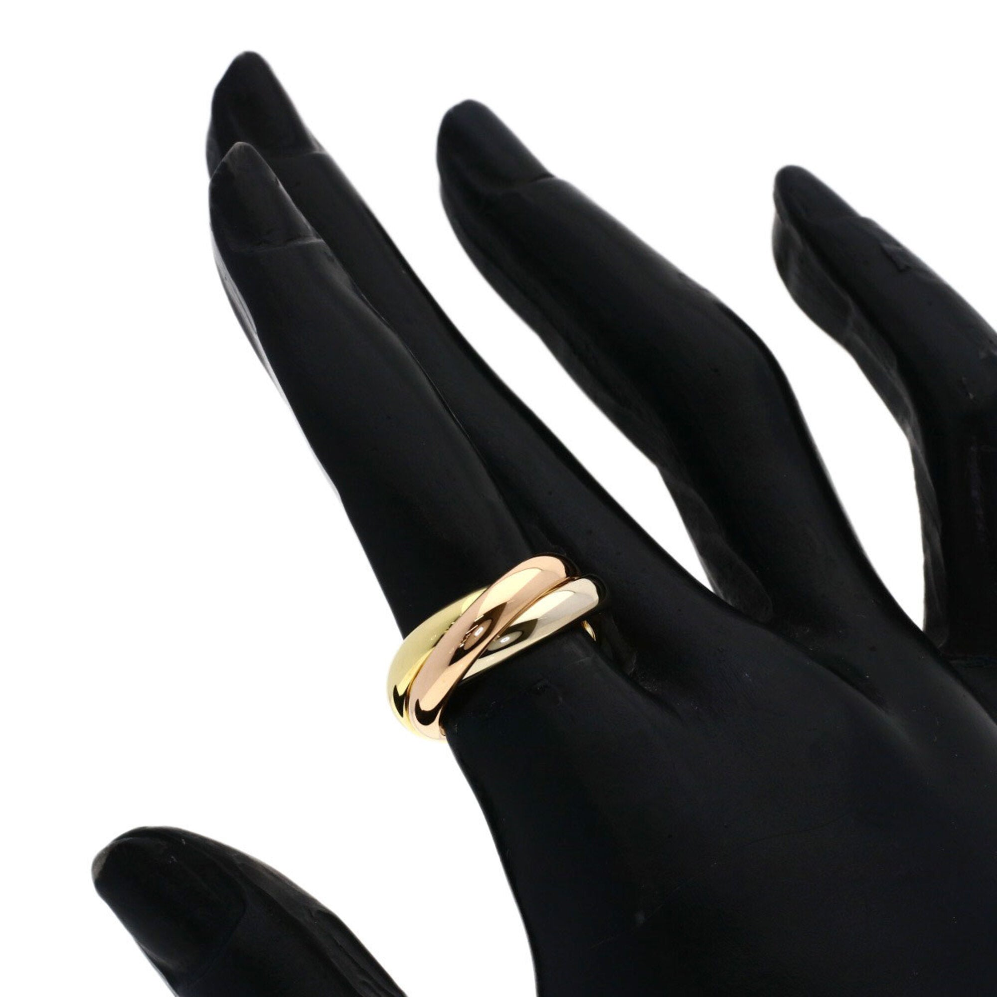 Cartier Trinity Yellow Gold (18K) Pink Gold (18K) White Gold (18K) Band Ring (Pre-Owned)