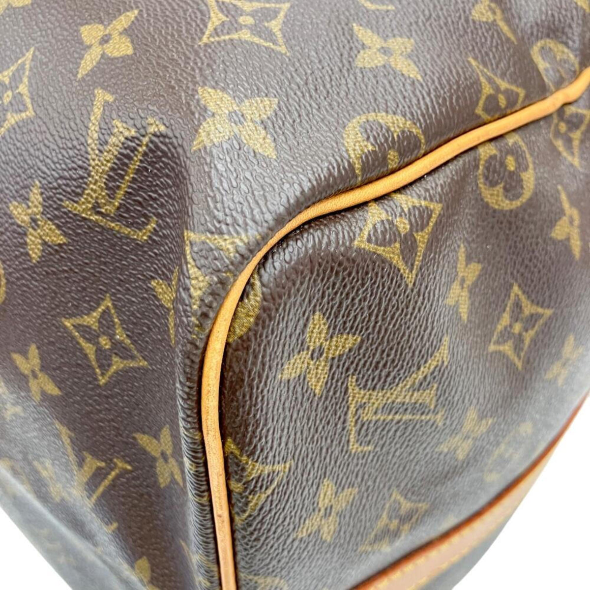 Louis Vuitton Monogram Brown Monogram Boston Bag Shoulder Bag (Pre-Owned)
