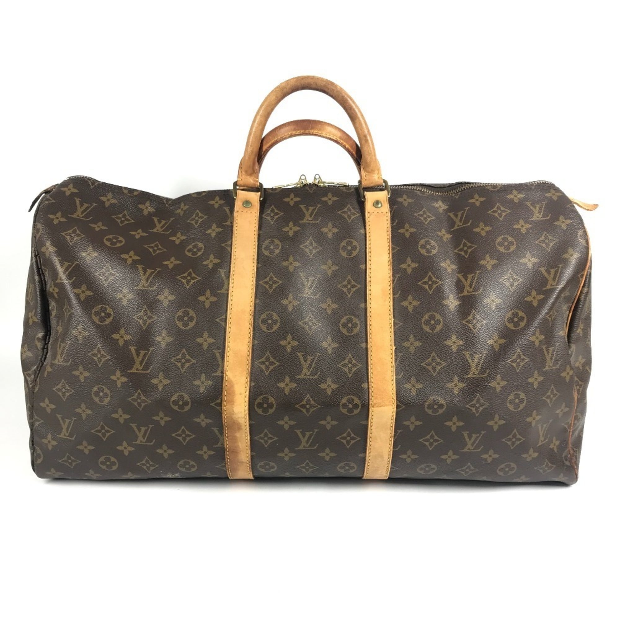 Louis Vuitton Brown Monogram Monogram Boston Bag Handbag (Pre-Owned)