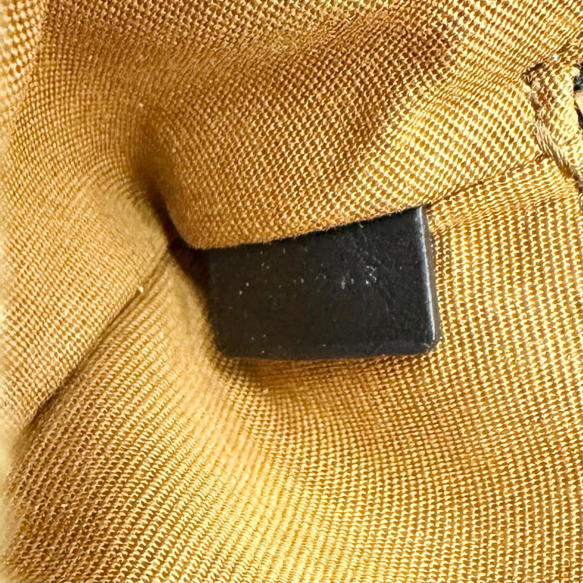 Celine Brown Canvas Coin Purse/Coin Case (Pre-Owned)
