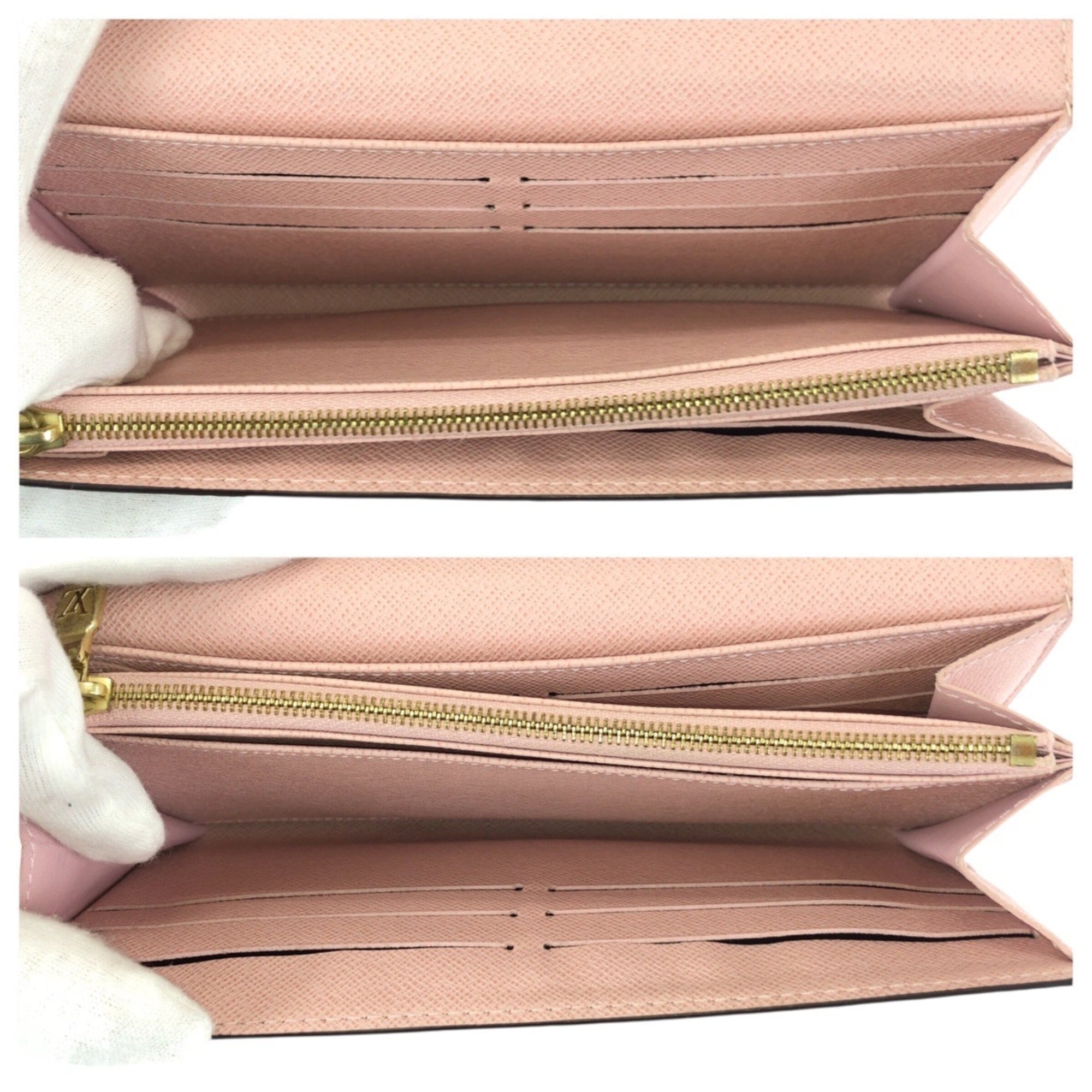 Louis Vuitton Brown Pvc Long Wallet (Bi-Fold) (Pre-Owned)