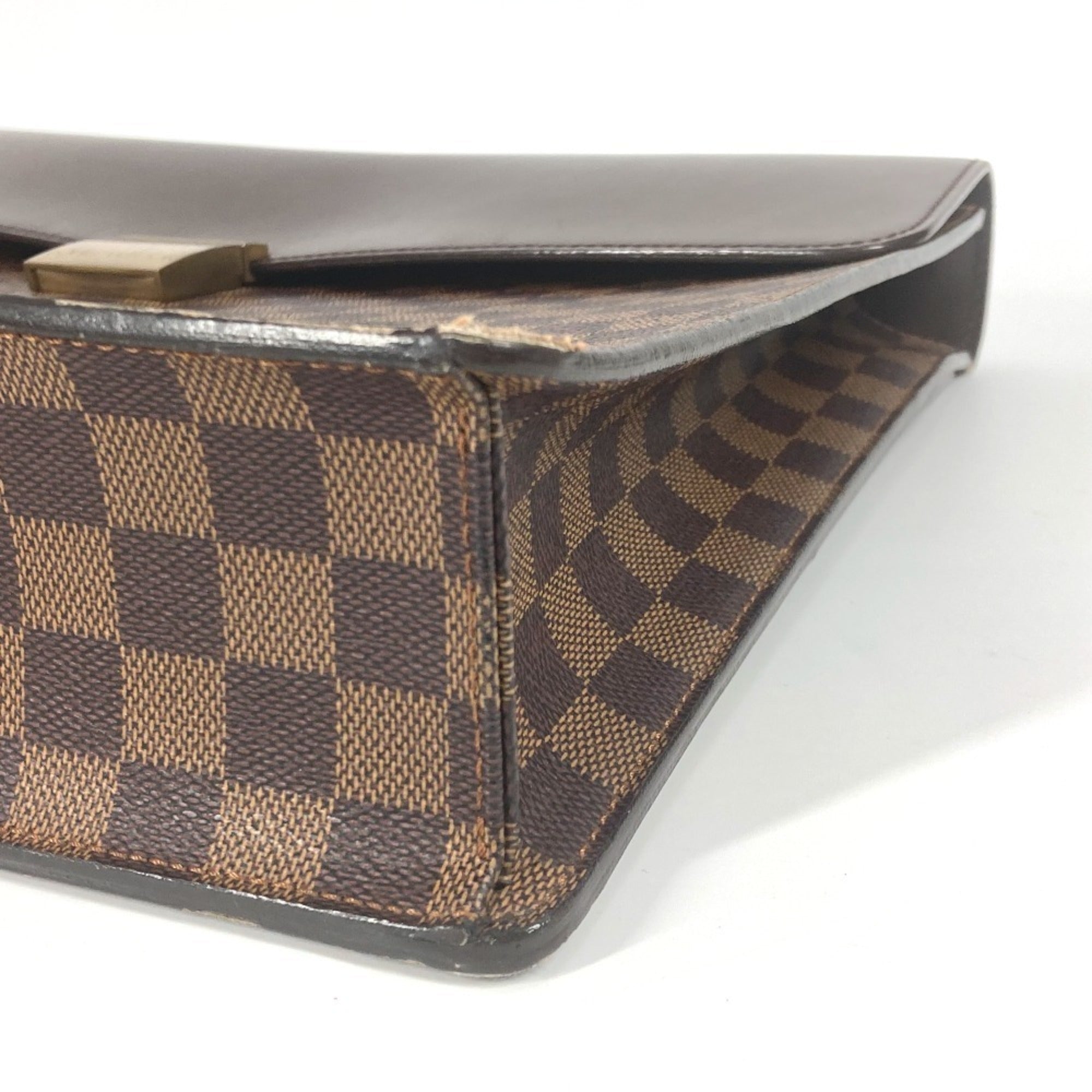 Louis Vuitton Brown Ebene Damier Canvas Briefcase (Pre-Owned)
