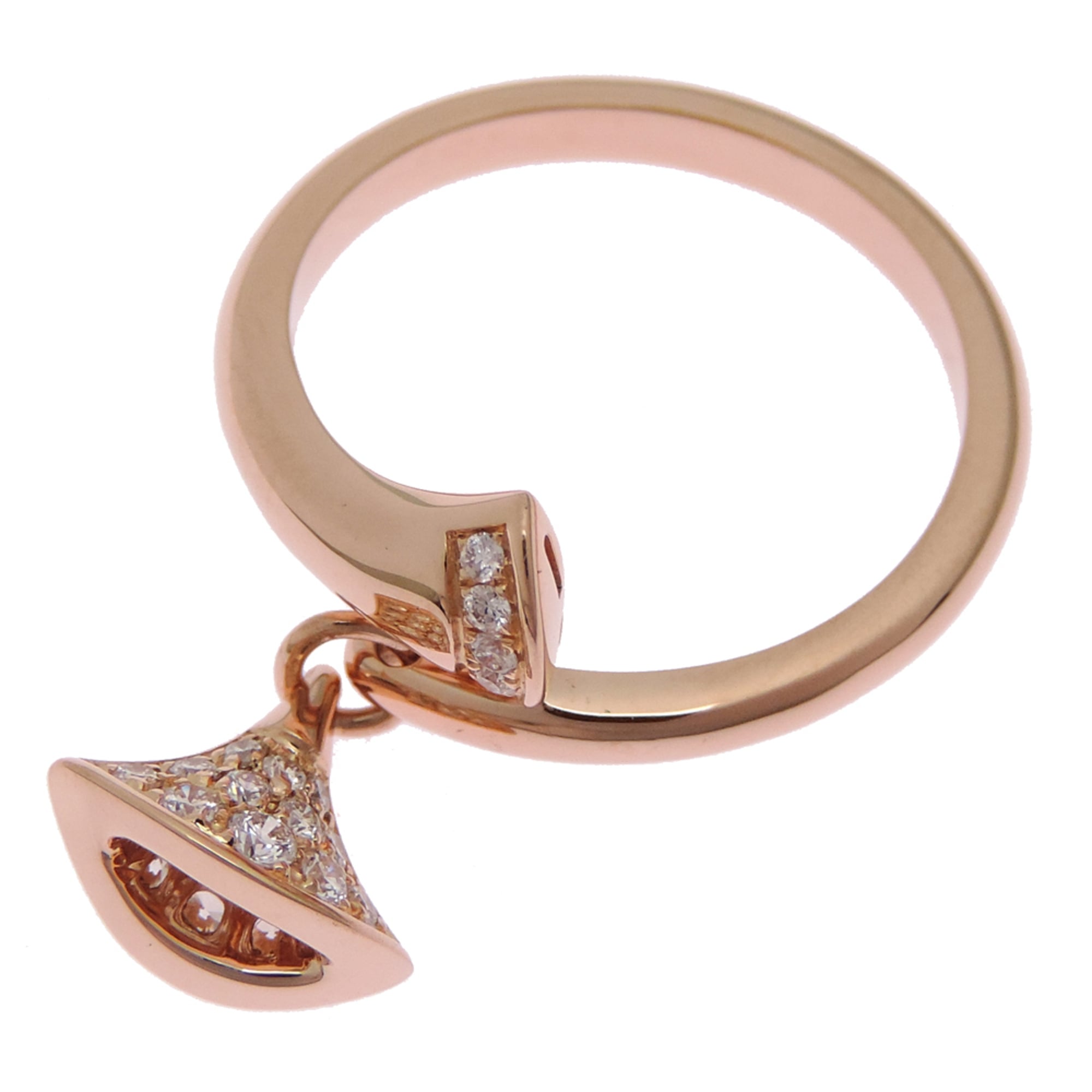 Bvlgari Pink Gold (18K) Band Ring (Pre-Owned)