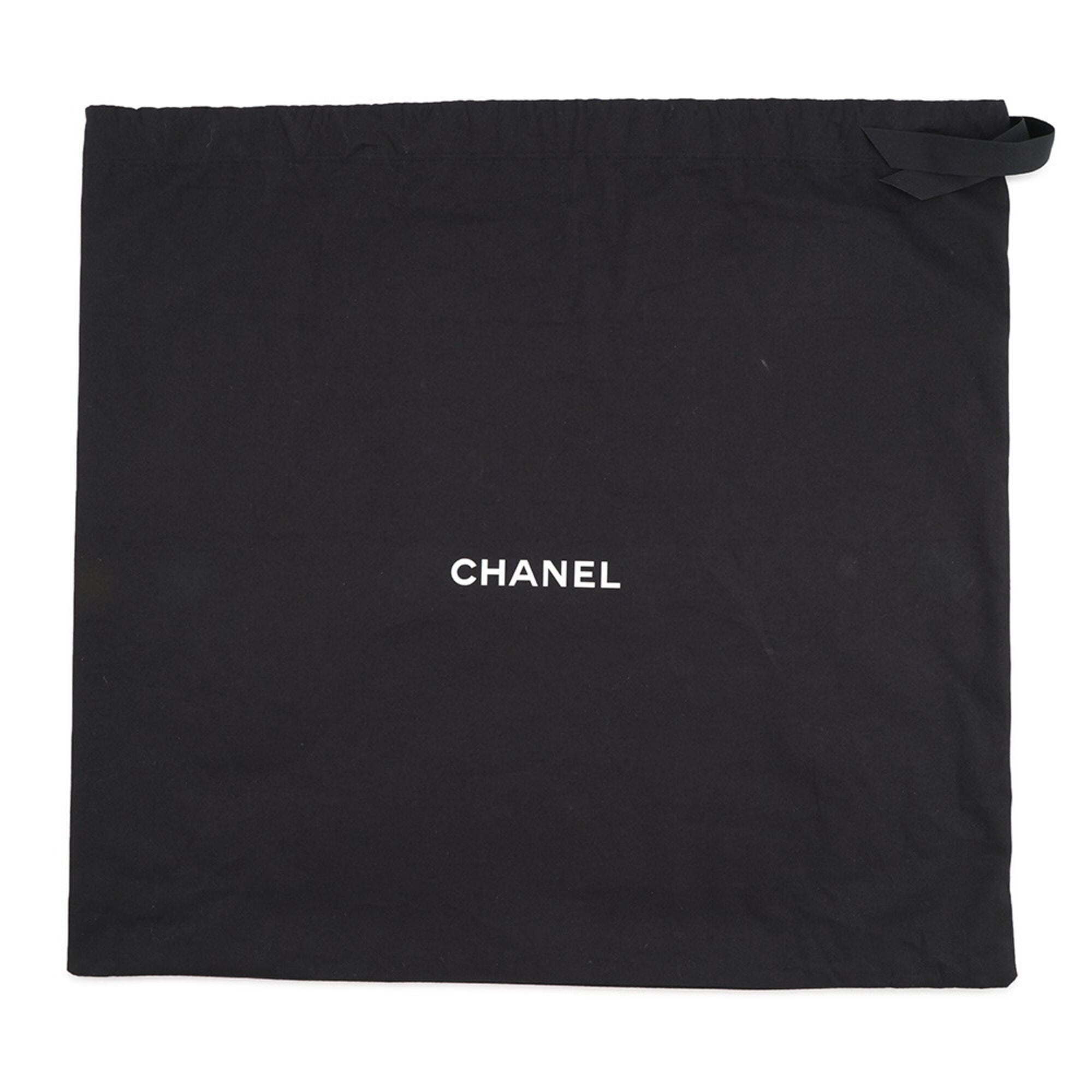 Chanel Black Tweed Leather Handbag Shoulder Bag (Pre-Owned)