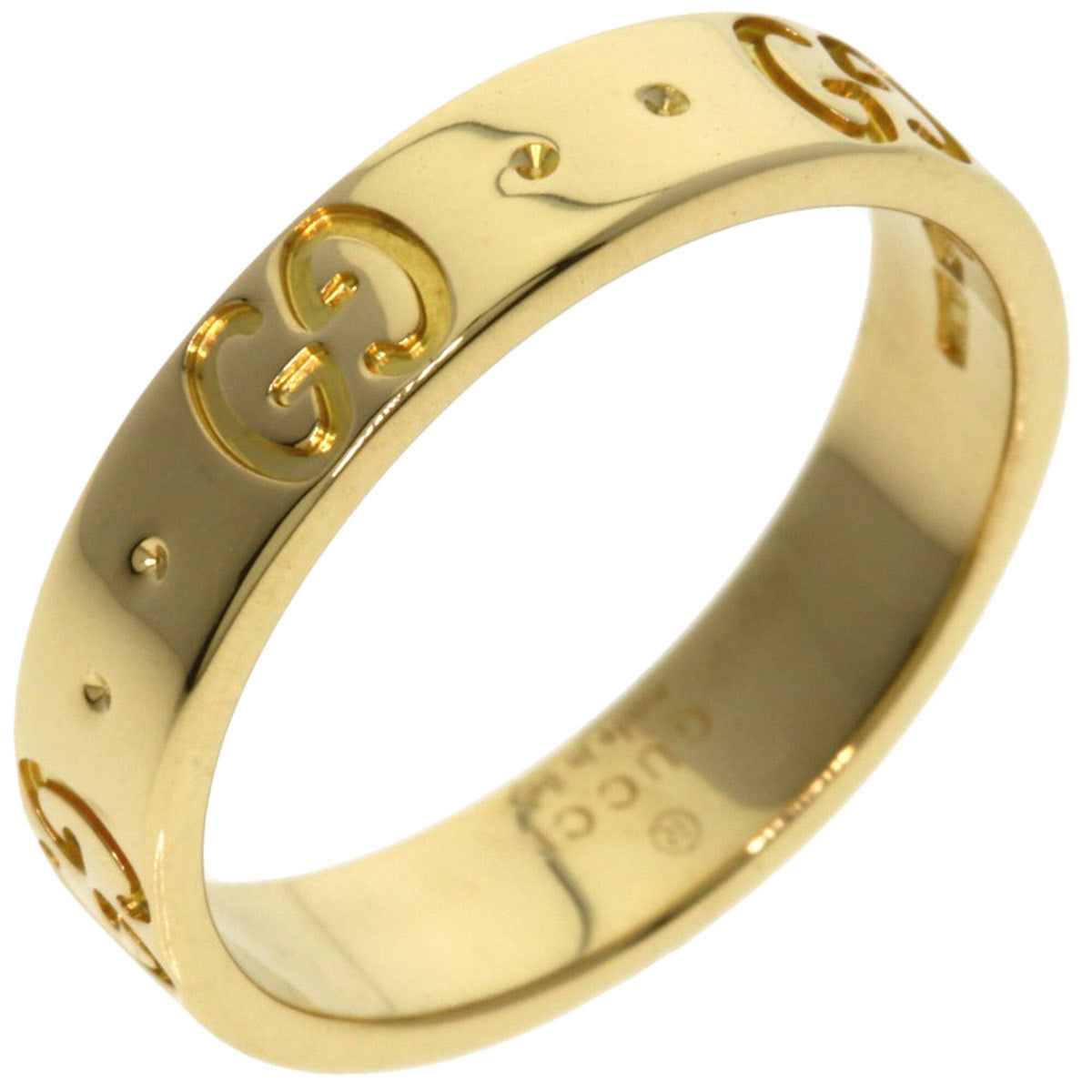 Gucci Yellow Gold (18K) Band Ring (Pre-Owned)