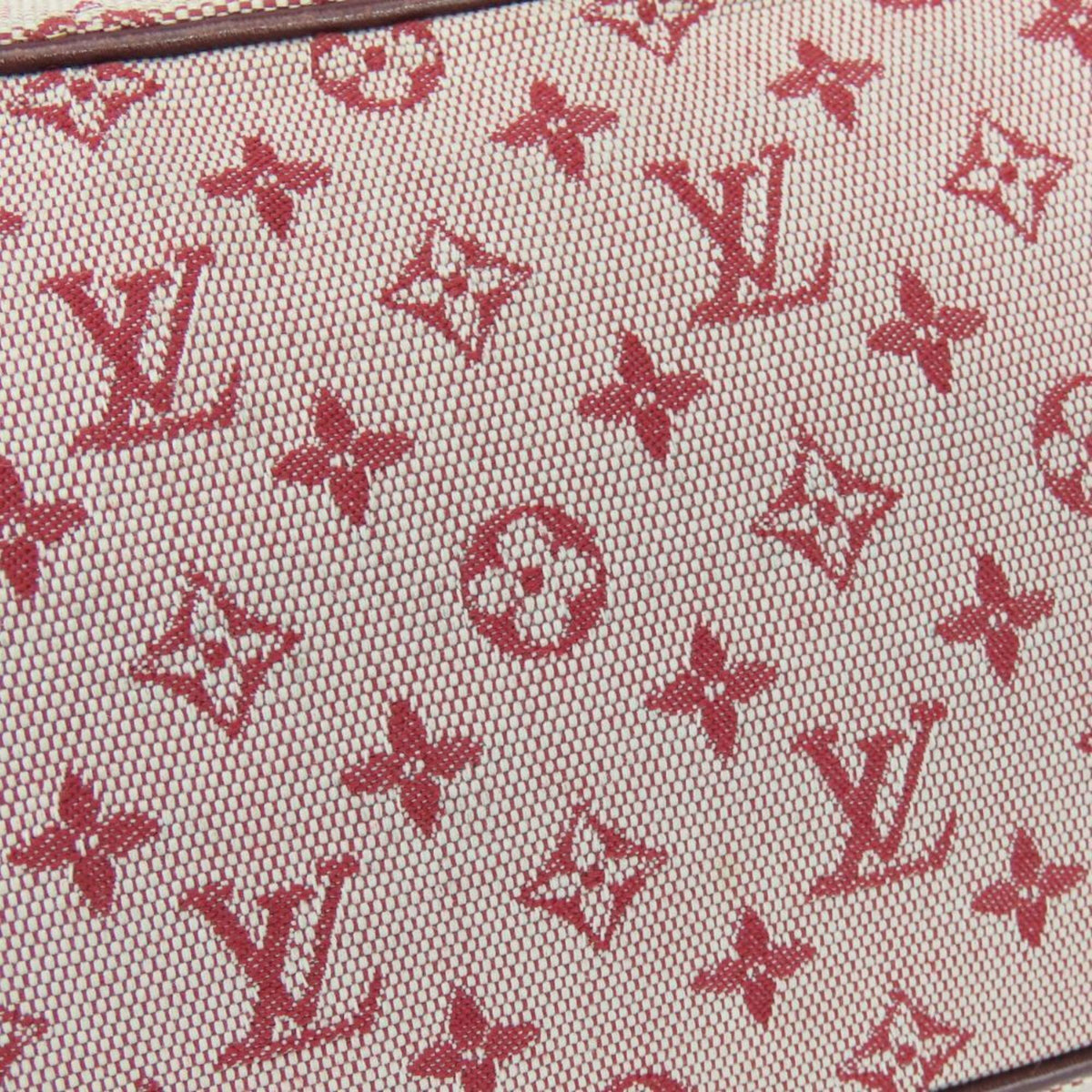 Louis Vuitton Bordeaux Cherry Red Color Monogram Mini Pochette Shoulder Bag (Pre-Owned)