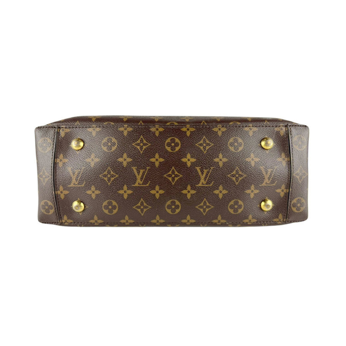 Louis Vuitton Brown Monogram Red Color Monogram Handbag Shoulder Bag (Pre-Owned)