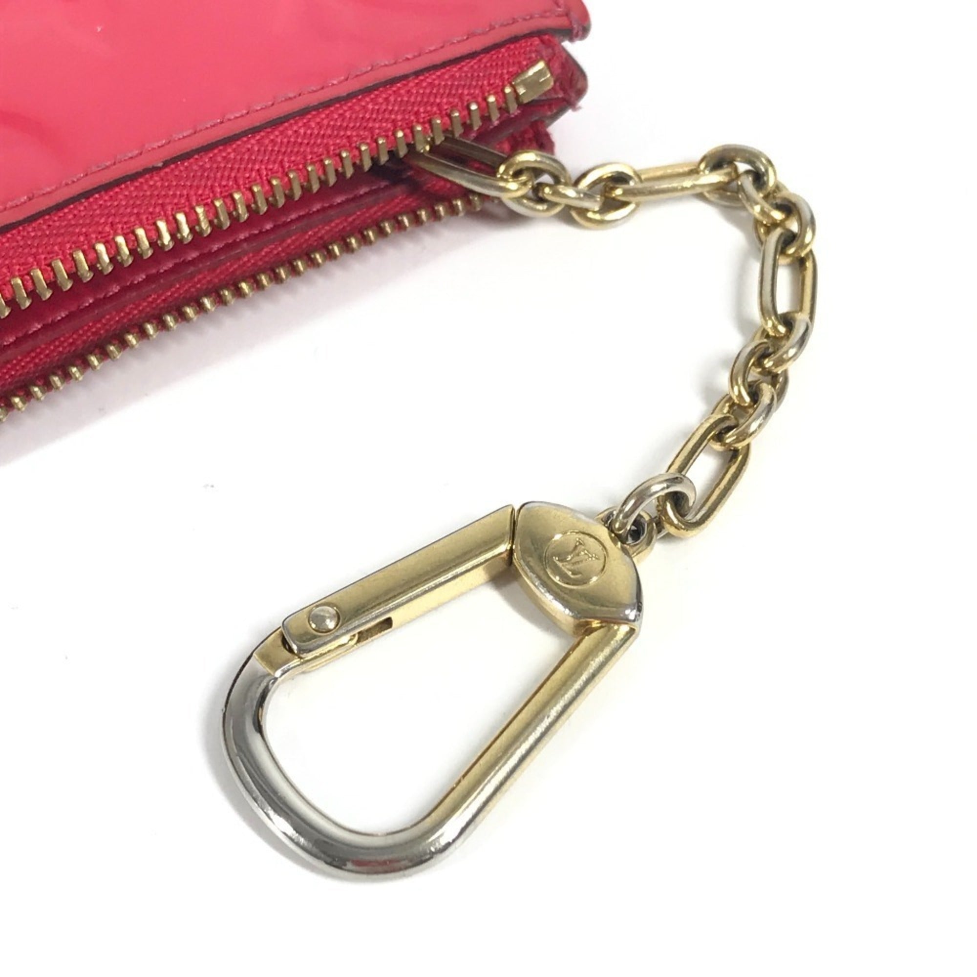 Louis Vuitton Monogram Vernis Pink Monogram Vernis Coin Purse/Coin Case (Pre-Owned)
