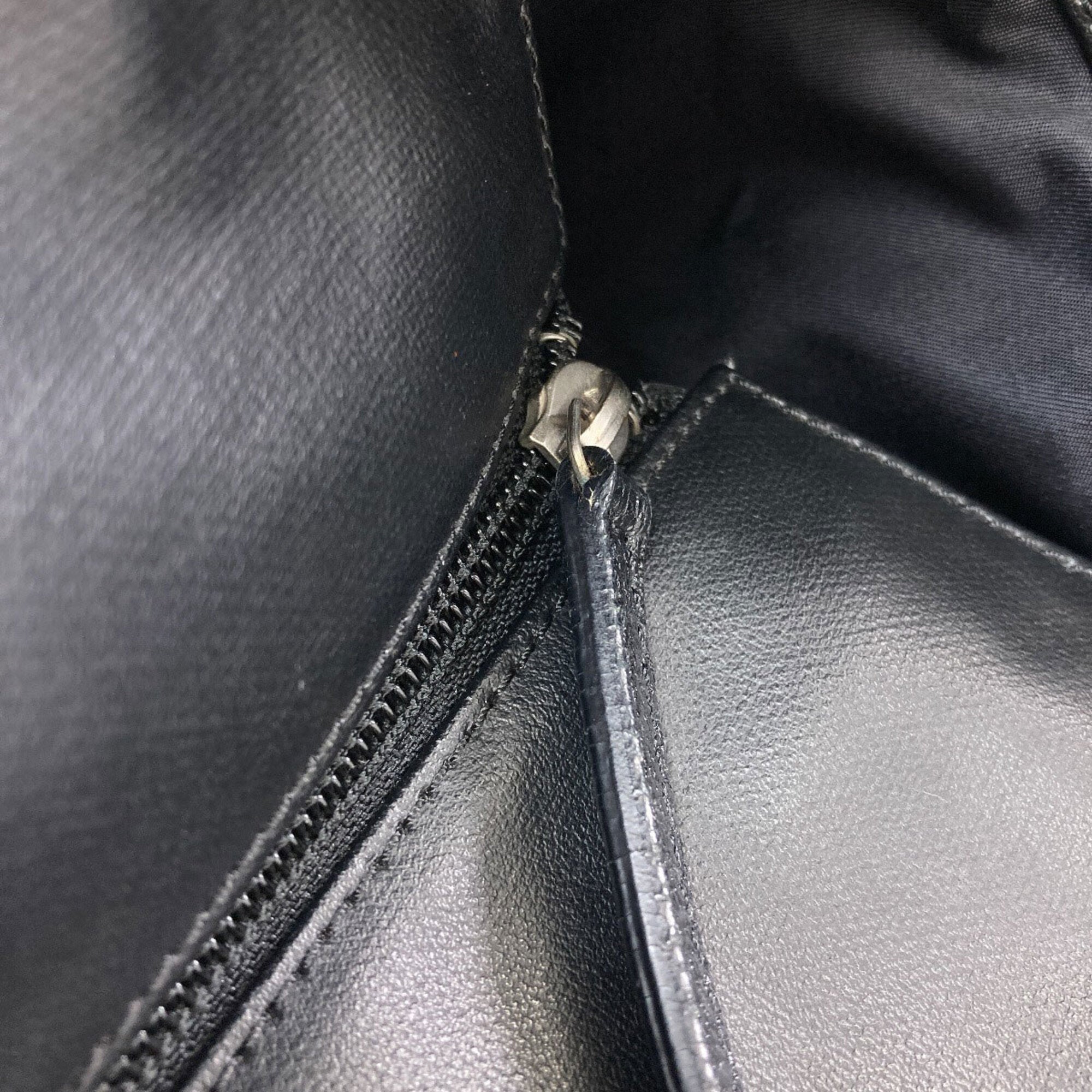Chanel Black Coated Canvas Tote Bag (Pre-Owned)