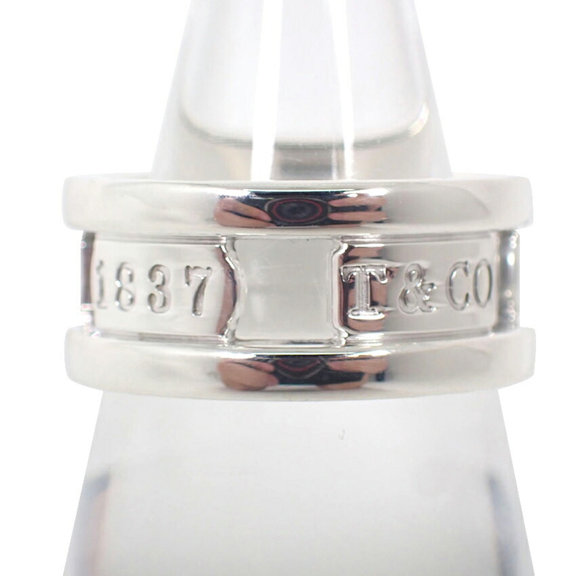 Tiffany Sterling Silver 925 Band Ring (Pre-Owned)