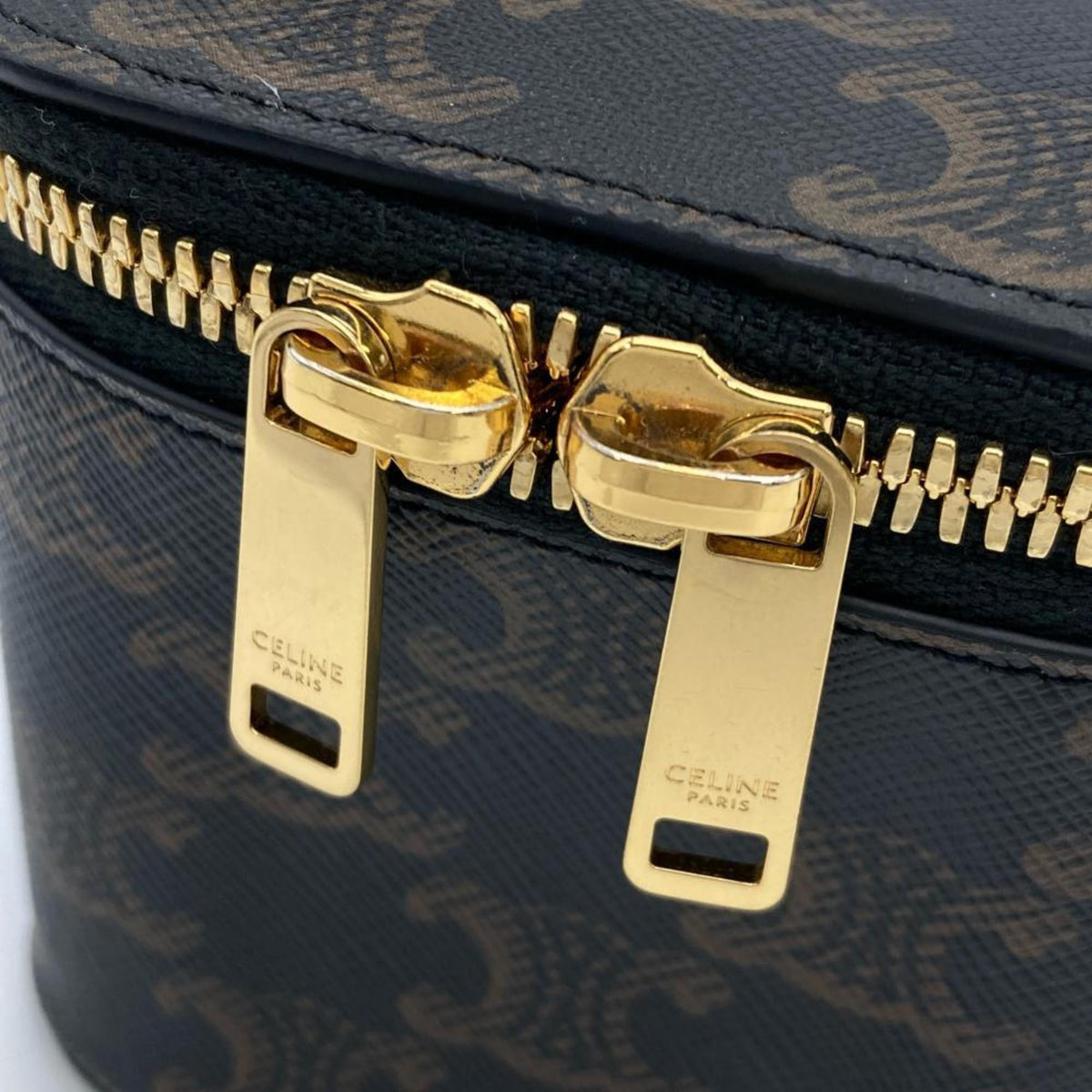 Celine Pvc Shoulder Bag Vanity Bag (Pre-Owned)