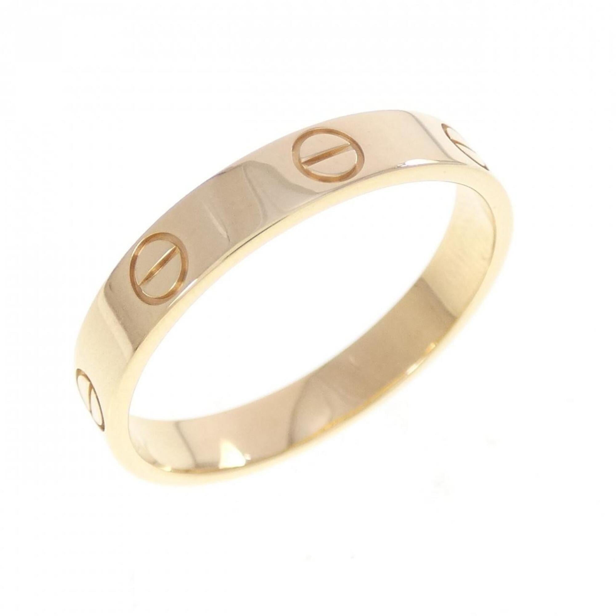 Cartier Love Yellow Gold (18K) Band Ring (Pre-Owned)