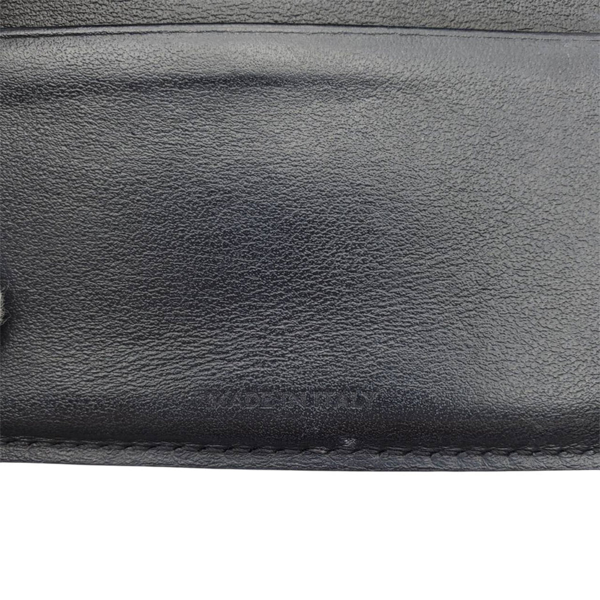 Celine Black Leather Wallet (Bi-Fold) (Pre-Owned)