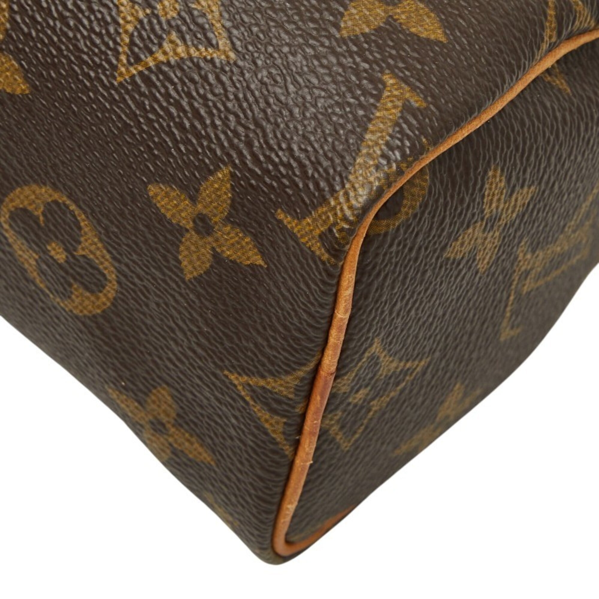 Louis Vuitton Brown Pvc Leather Handbag Shoulder Bag (Pre-Owned)