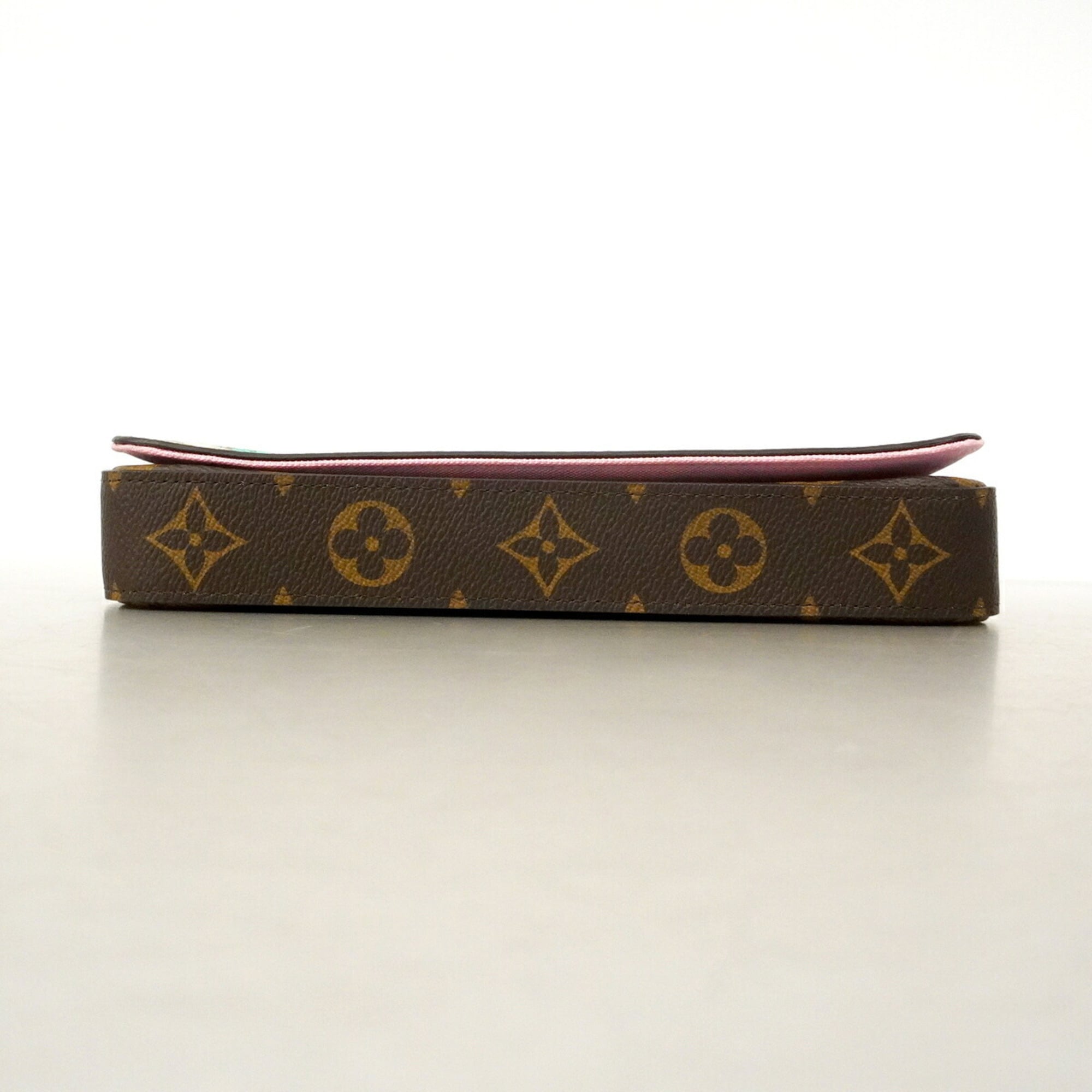 Louis Vuitton Brown Chain/Shoulder Wallet (Pre-Owned)