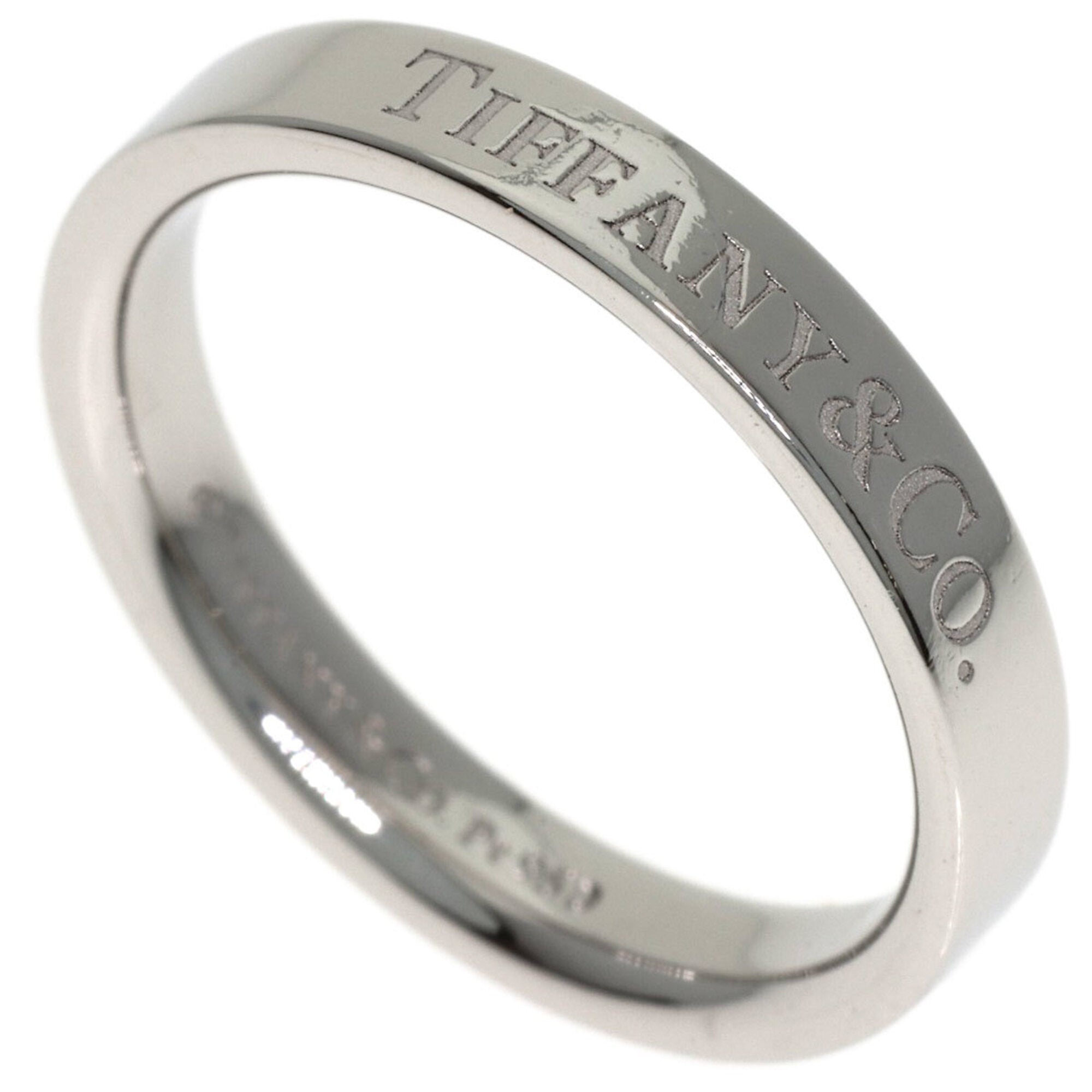 Tiffany Platinum 950 Band Ring (Pre-Owned)