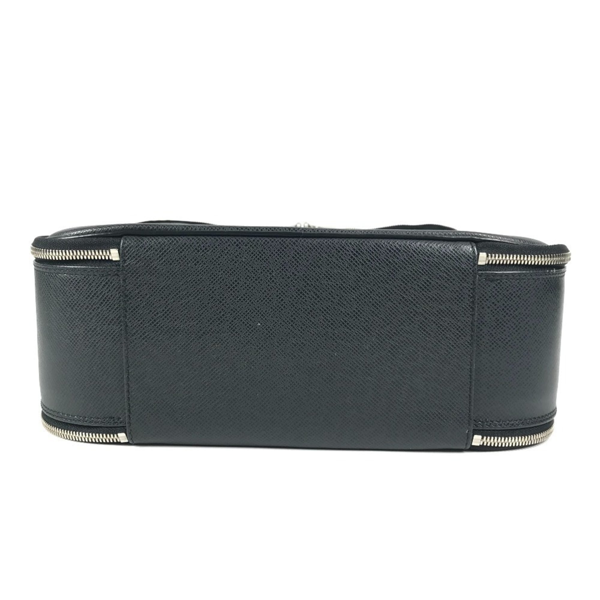 Louis Vuitton Taiga Ardoise Black Taiga Leather Briefcase Handbag Shoulder Bag (Pre-Owned)