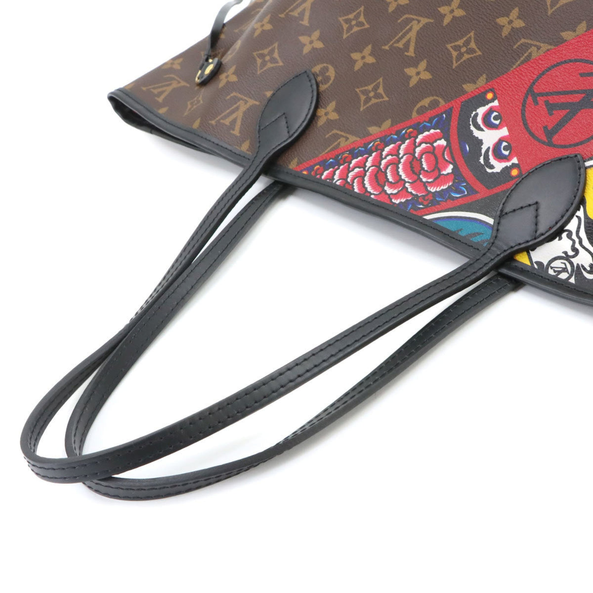 Louis Vuitton Brown Monogram Multi-Color Monogram Canvas Handbag Tote Bag (Pre-Owned)