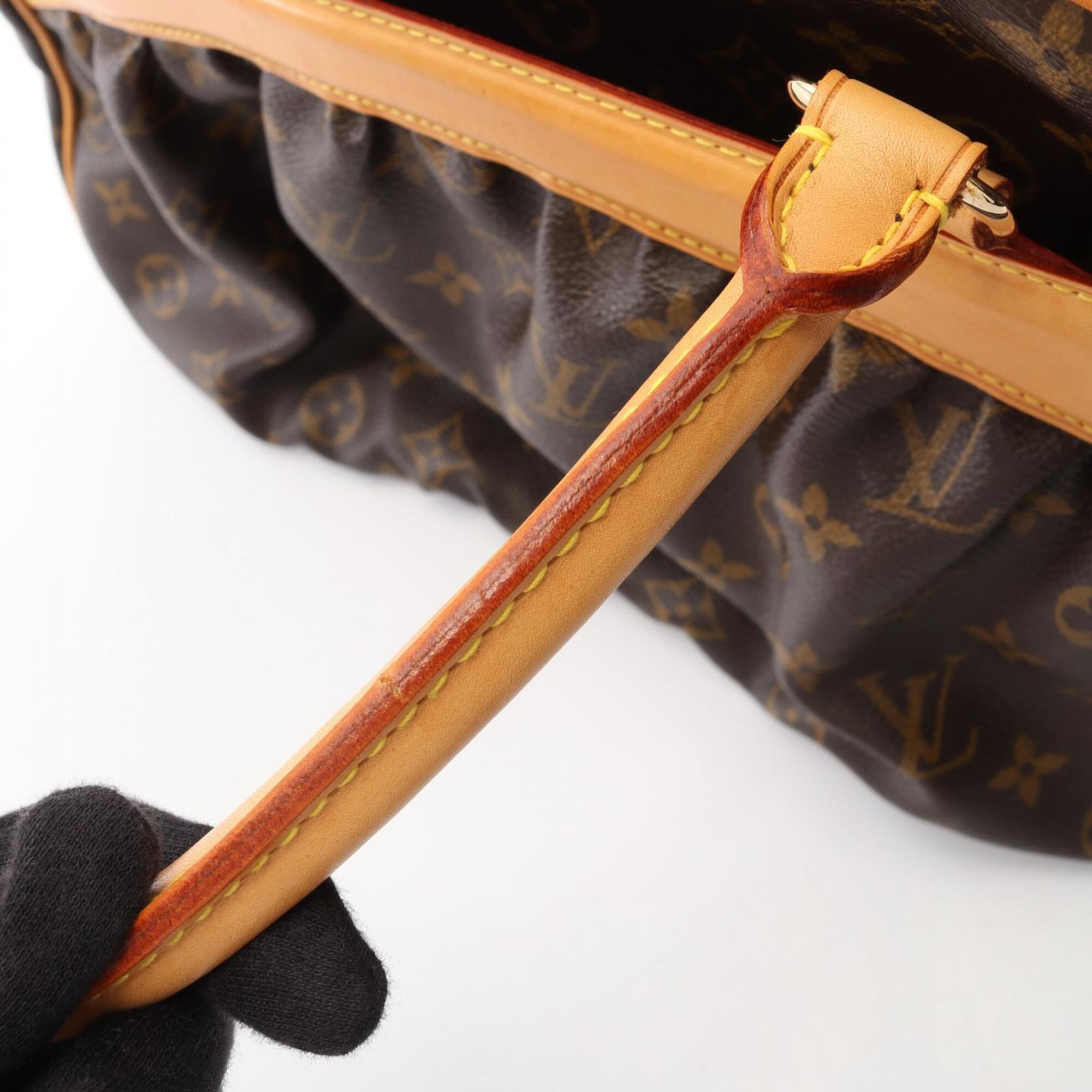 Louis Vuitton Brown Monogram Coated Canvas Handbag (Pre-Owned)