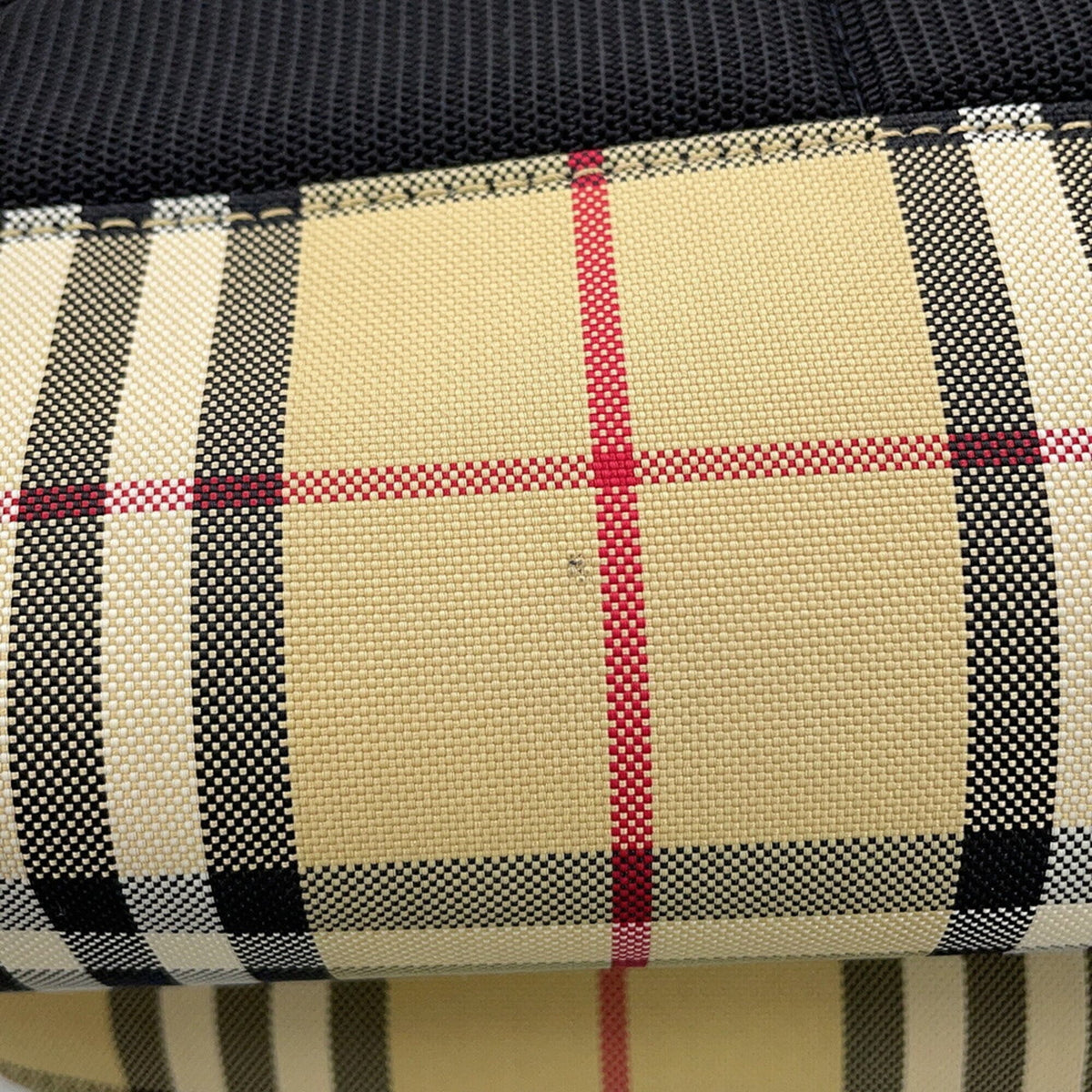 Burberry Beige Canvas Backpack (Pre-Owned)