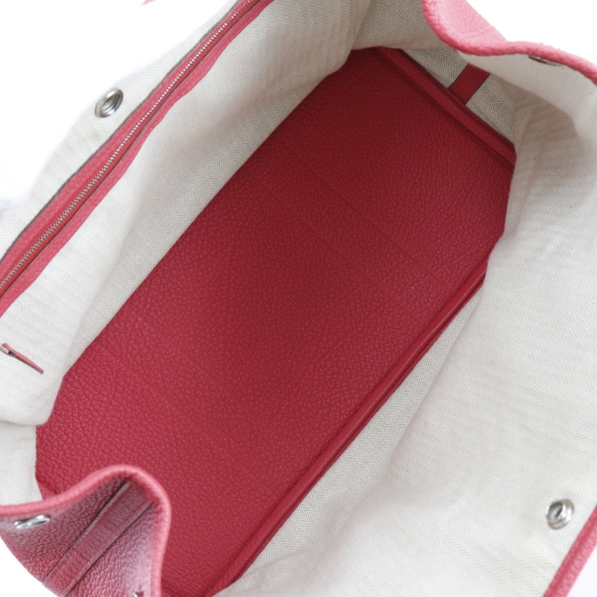 Hermes Garden Pink Negonda Leather Tote Bag (Pre-Owned)