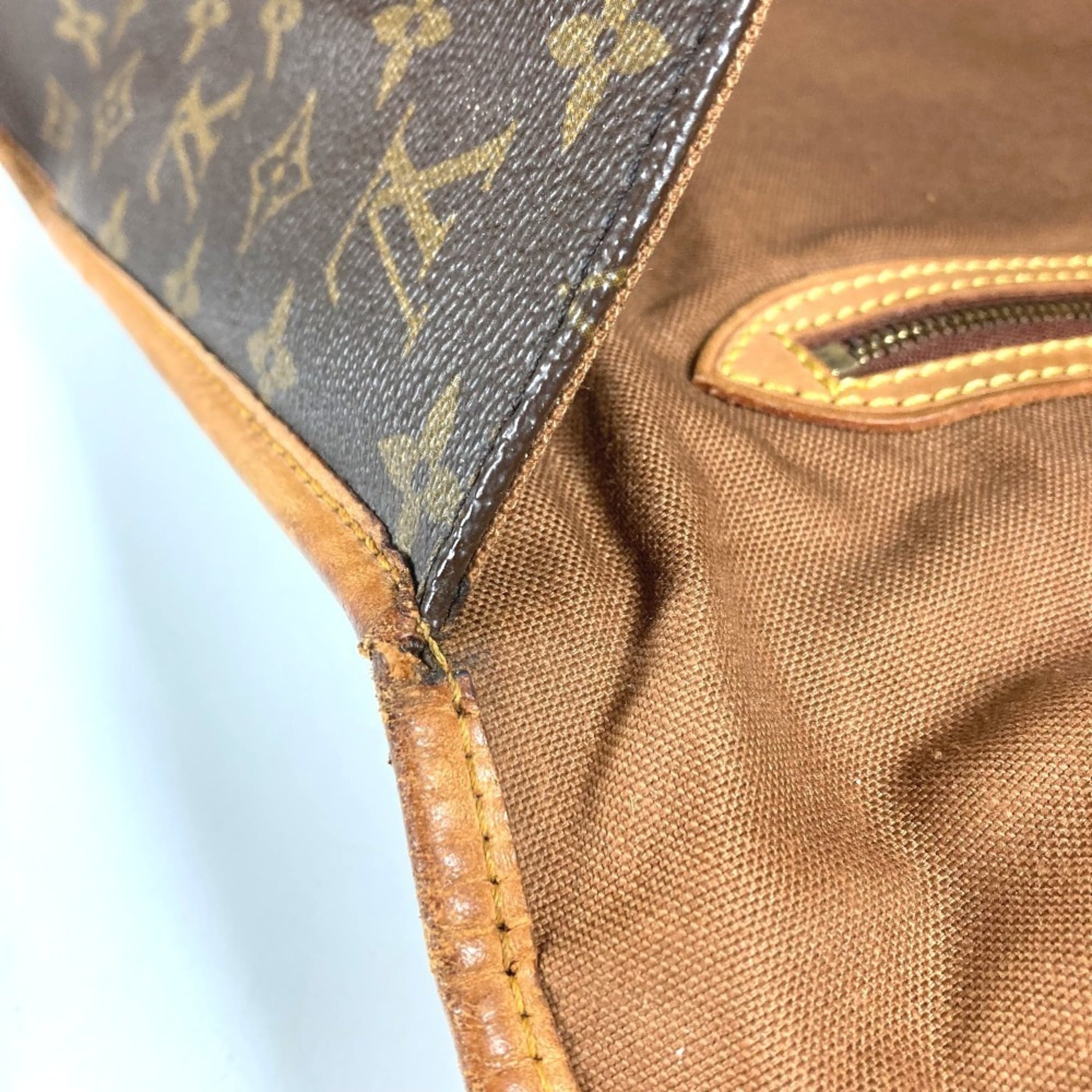 Louis Vuitton Brown Monogram Monogram Briefcase Handbag (Pre-Owned)